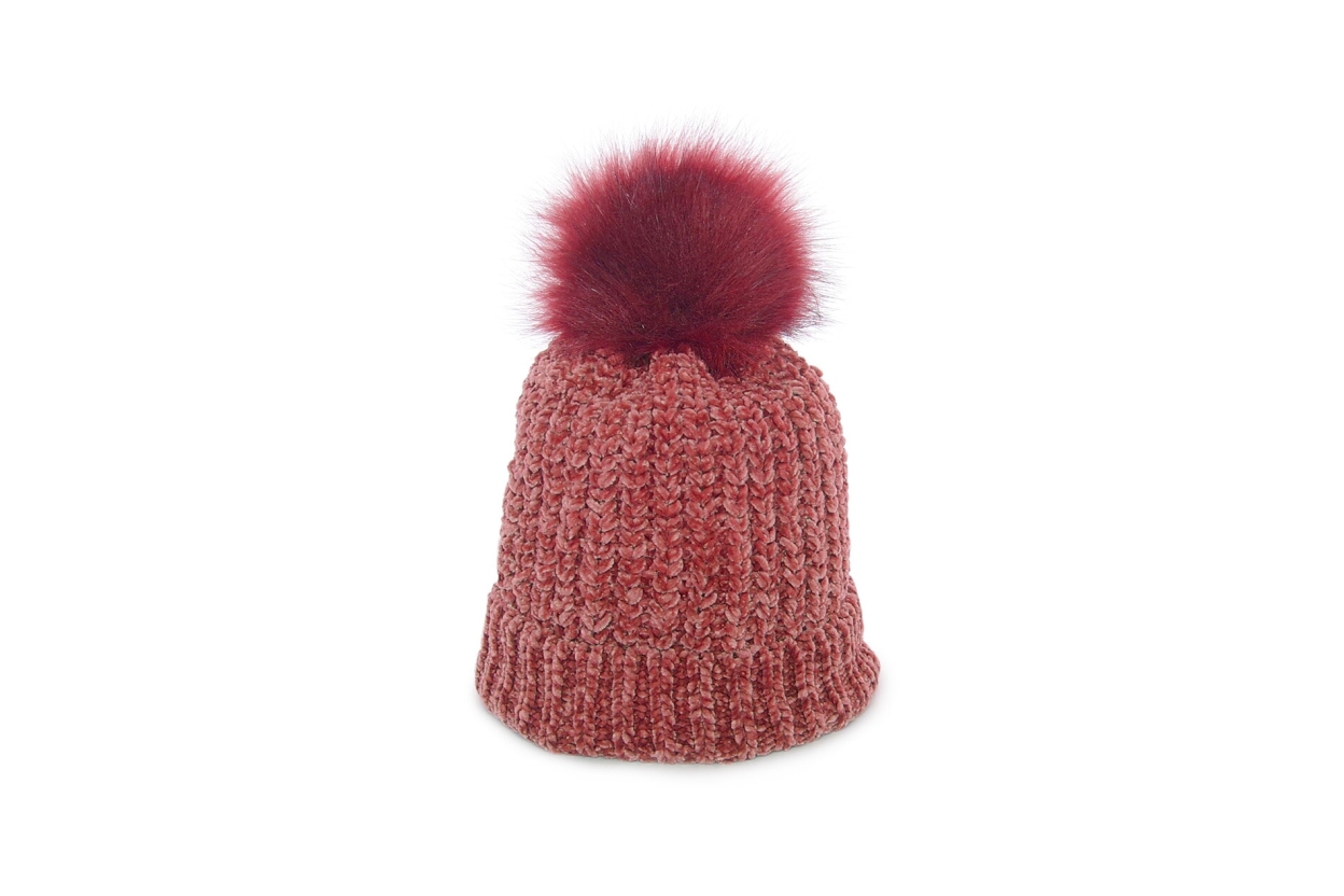 FC Bobble Hat Garnet Red