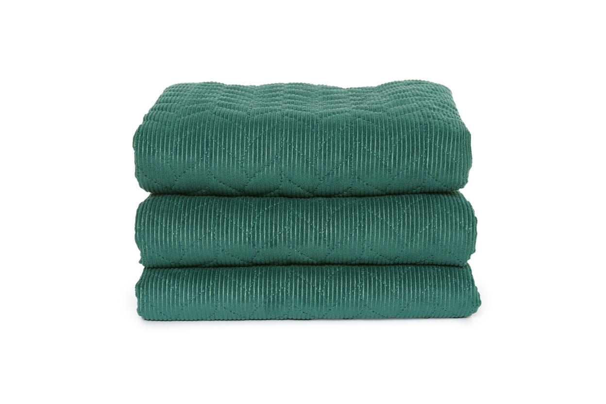 FC Corduroy Bedspread Cedar Green