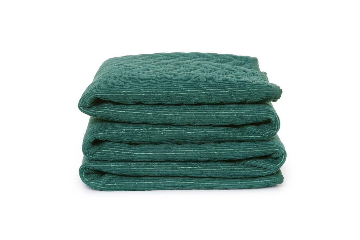 FC Corduroy Bedspread Cedar Green