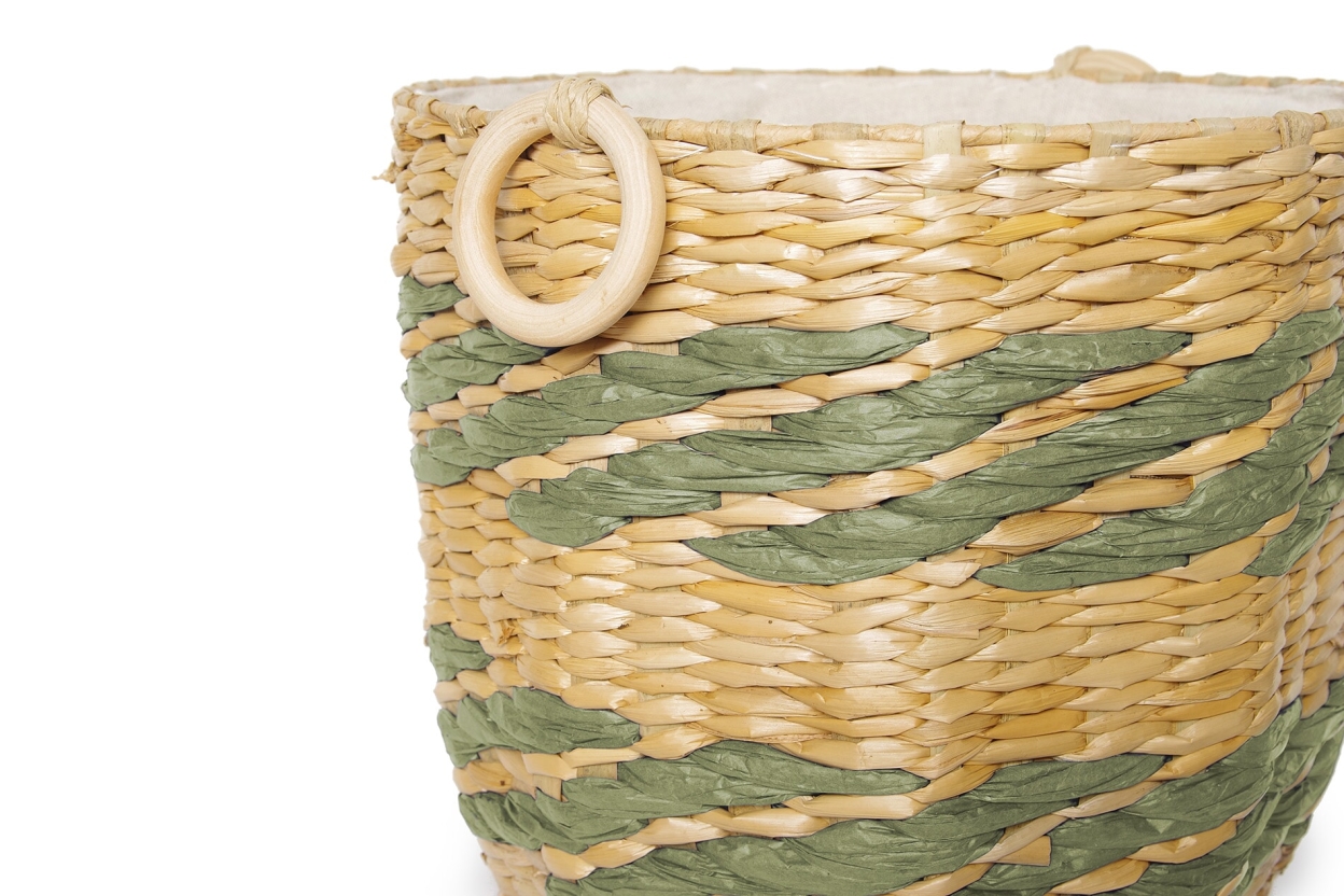 FC Pavie Basket Small Olive Green