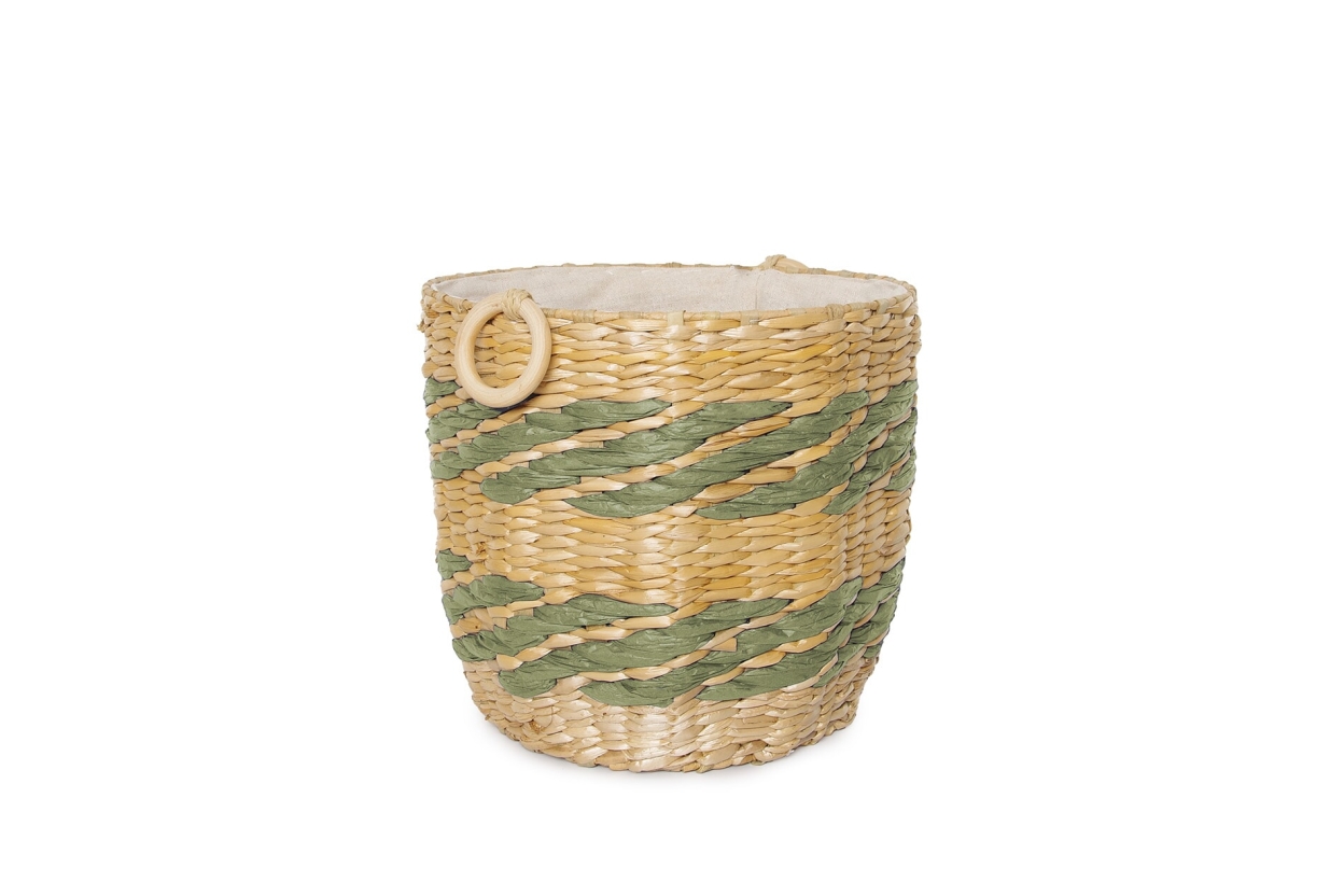 FC Pavie Basket Small Olive Green Znyo S
