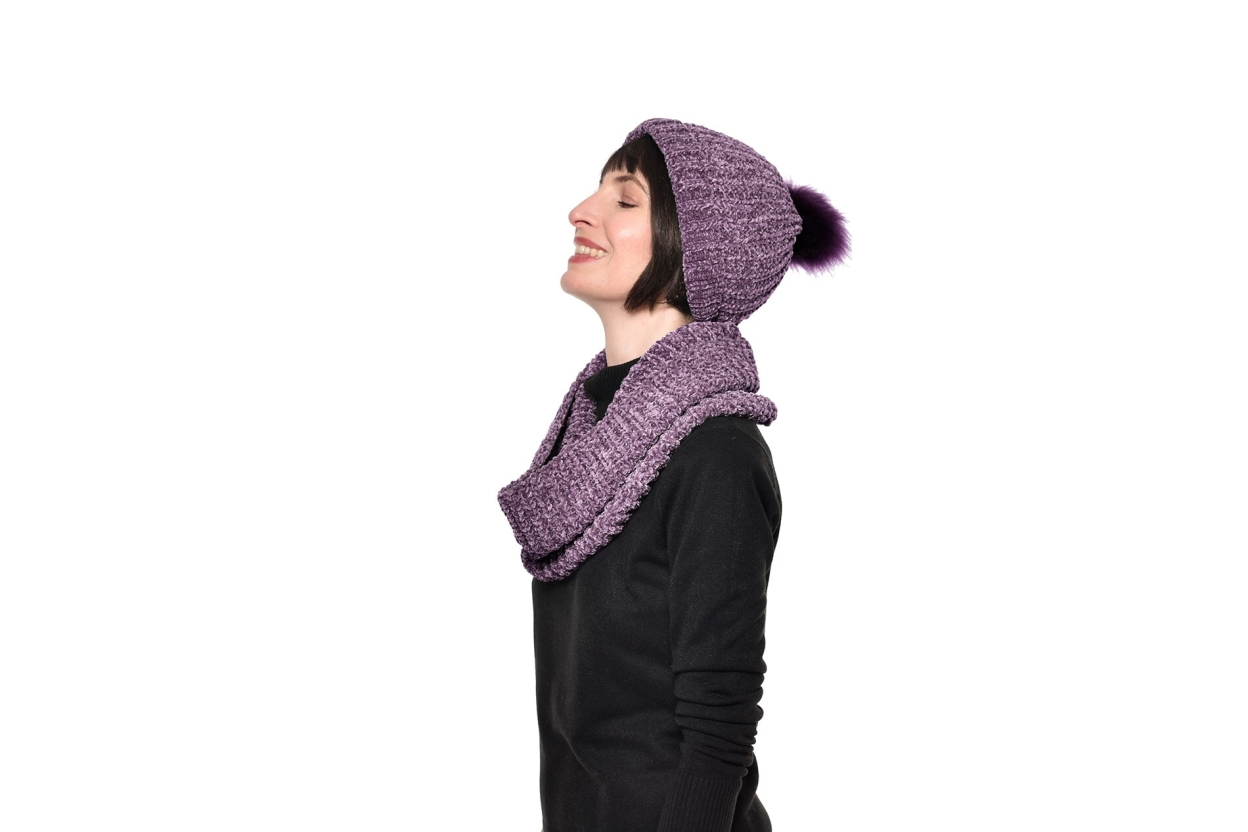 FC Bobble Hat Mulberry Purple Nzv Ih