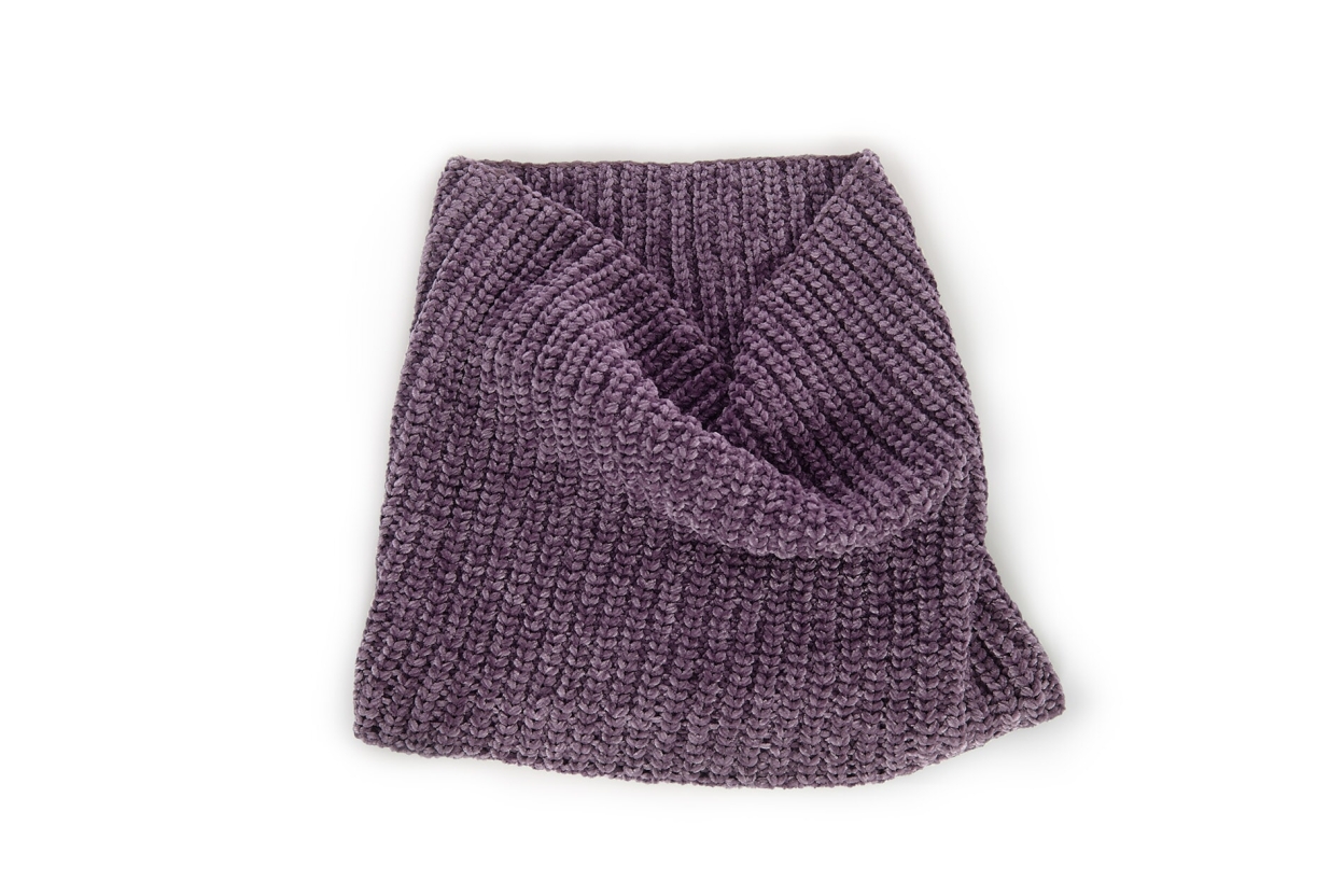 FC Chenille Neck Warmer Mulberry Purple Yad Nx