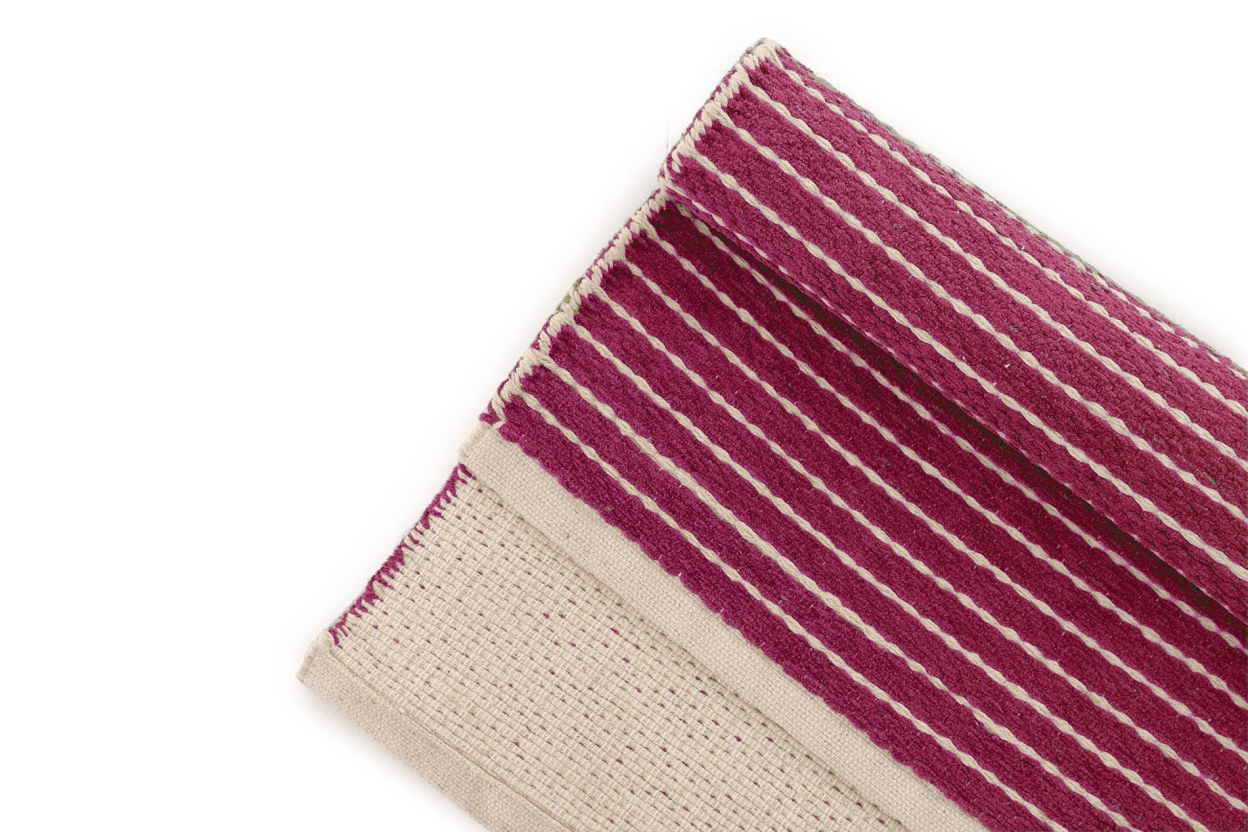 FC Chenille Rug Garnet Red