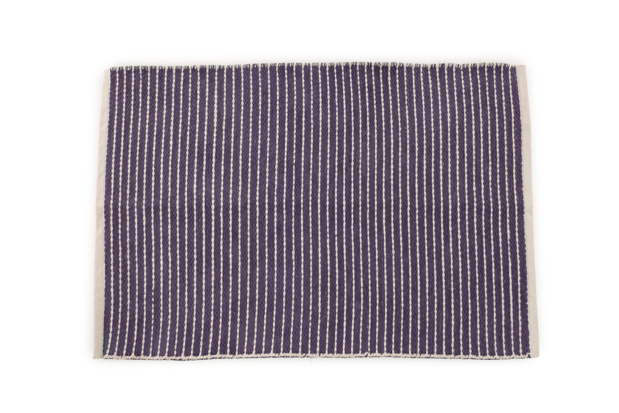 FC Chenille Rug Mulberry Purple Wl T
