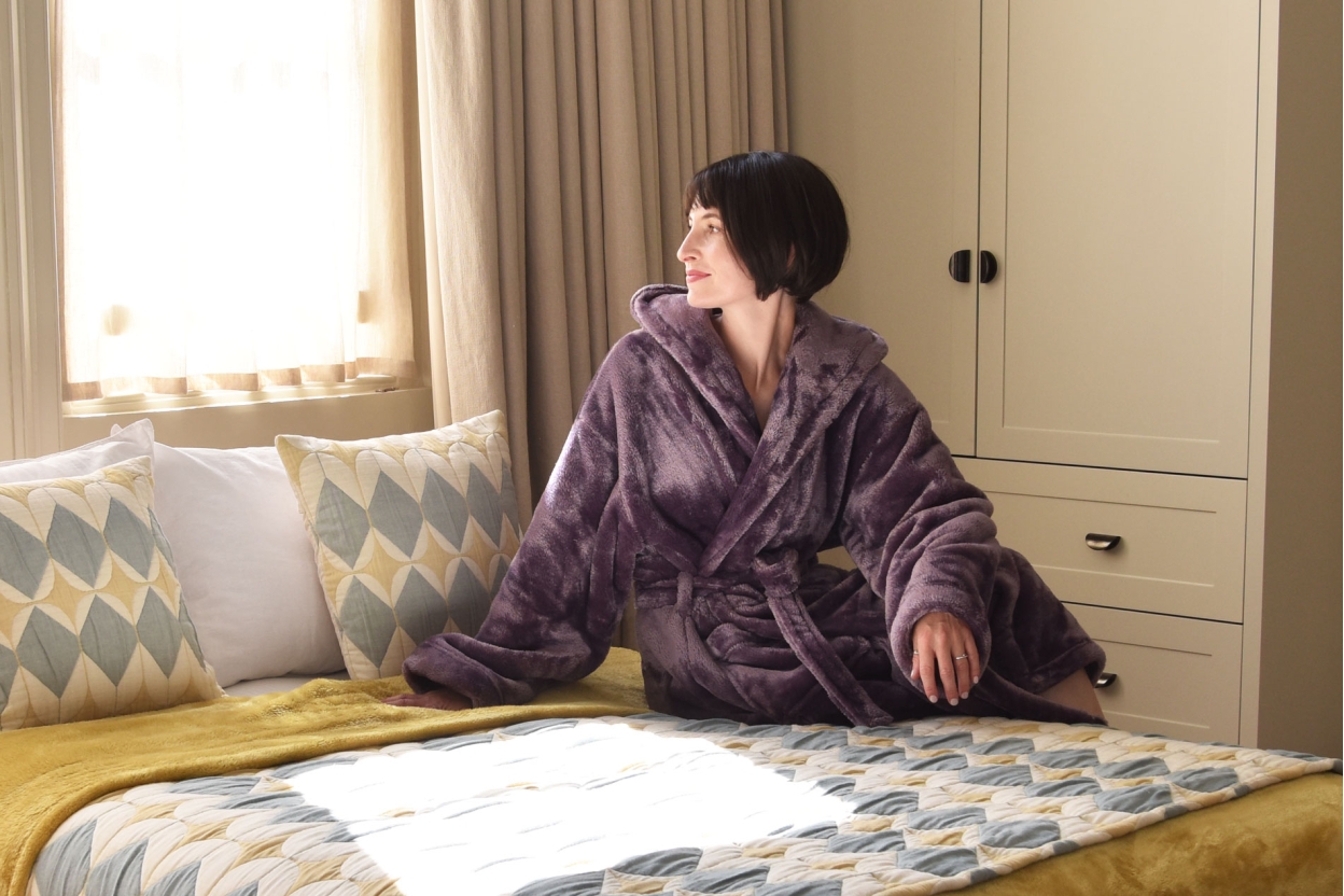 FC Deep Fleece Robe AS LS