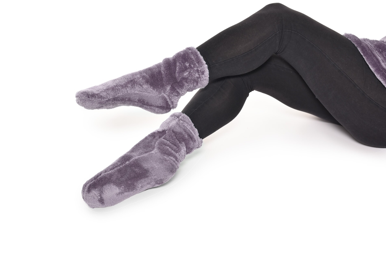 FC Deep Fleece Socks Mulberry Purple