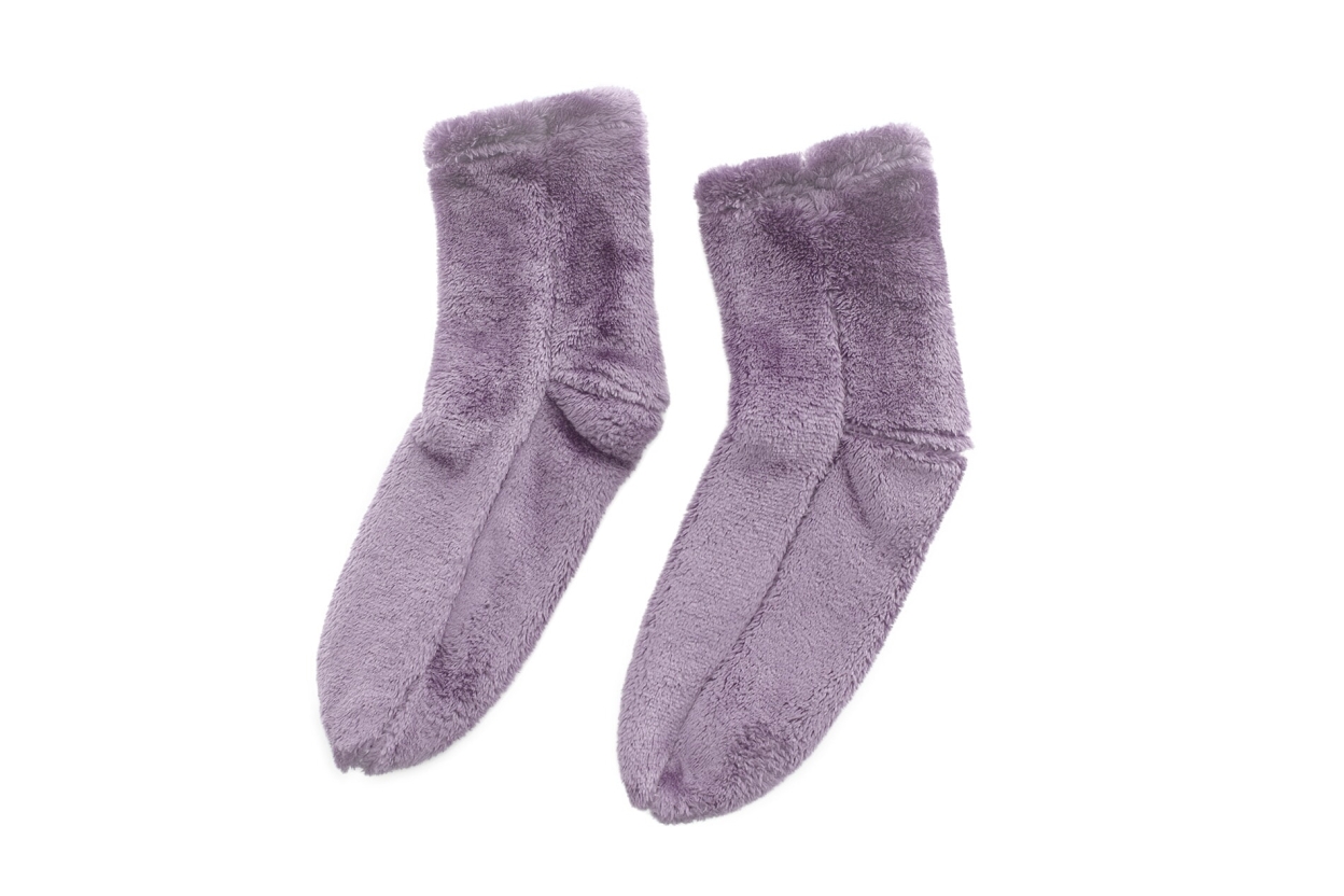 FC Deep Fleece Socks Mulberry Purple Dj Pn