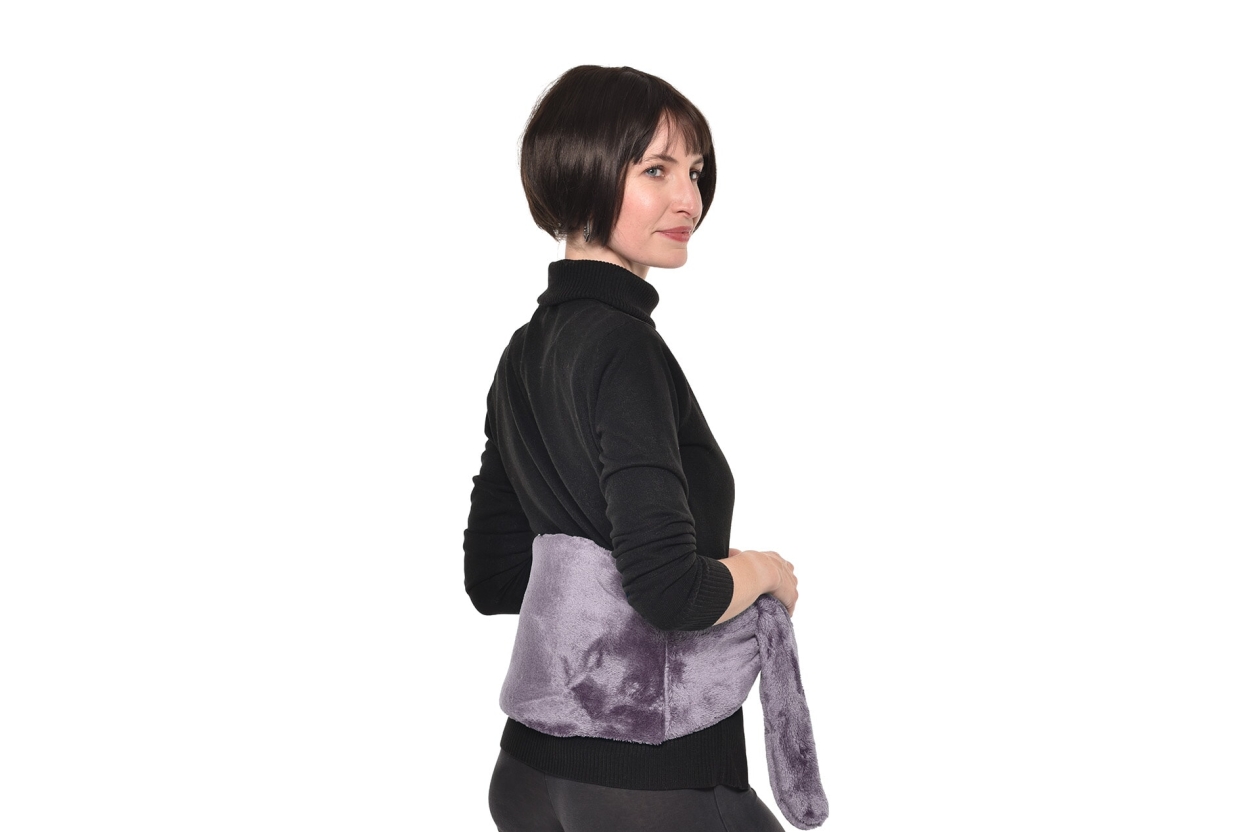 FC Hagu Hot Water Bottle Deep Fleece Mulberry Purple