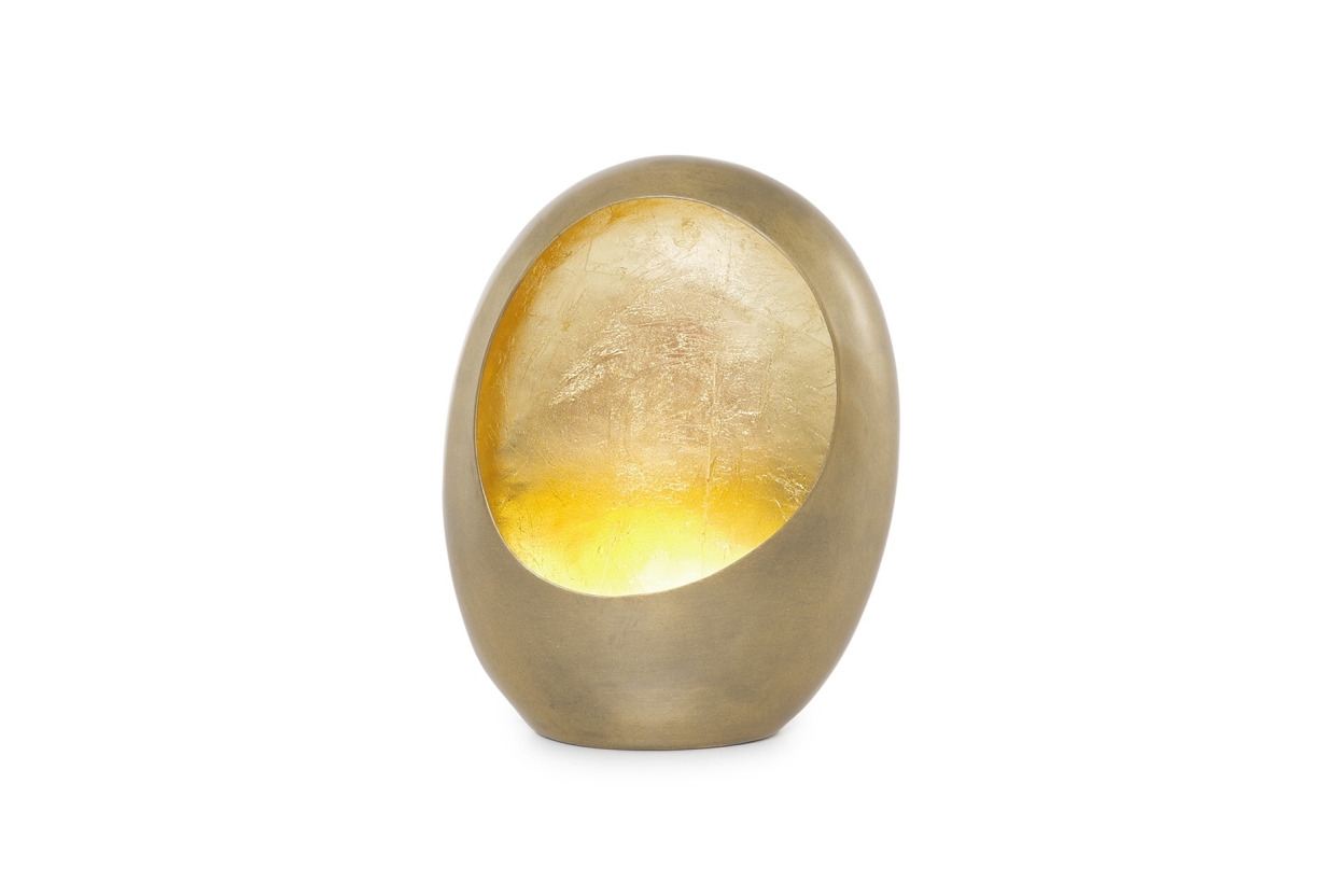 FC Metal Large Baburu Tea Light Holder Antique Brass