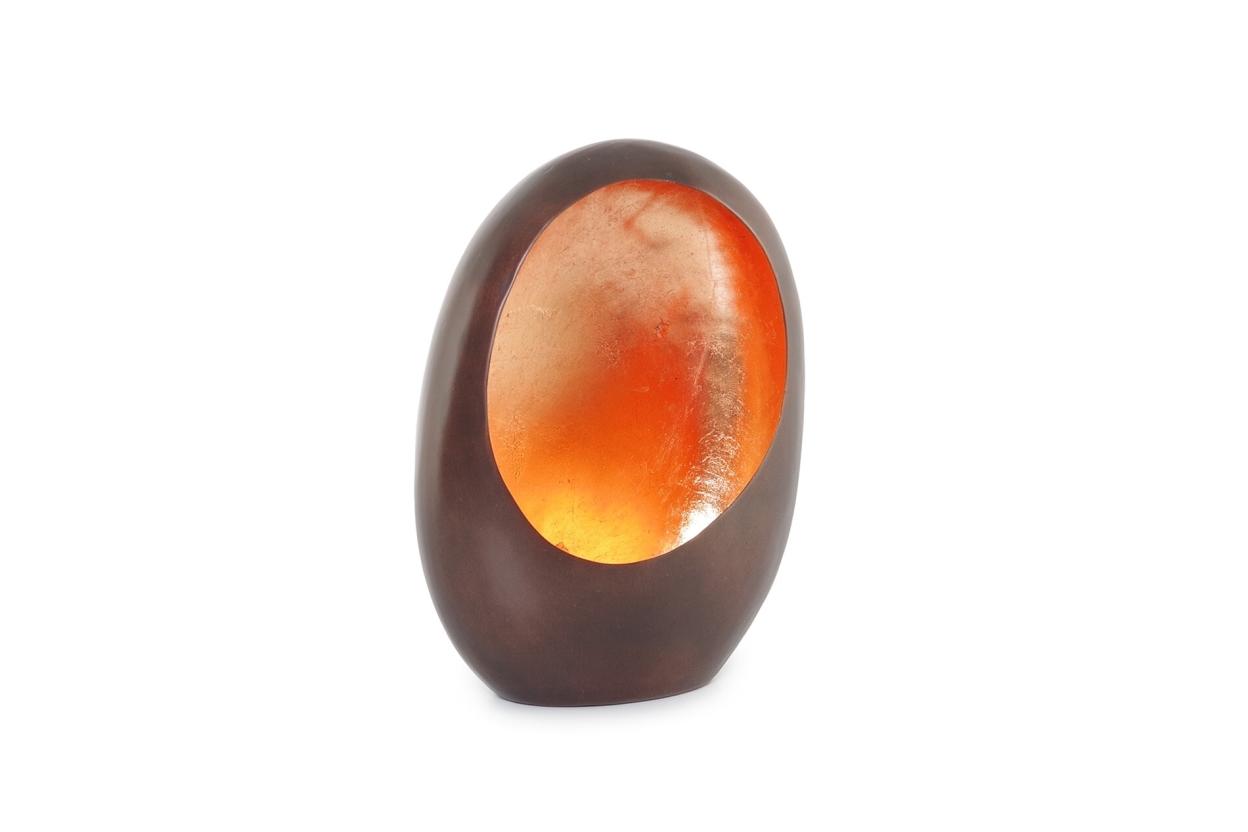 FC Metal Large Baburu Tea Light Holder Antique Copper