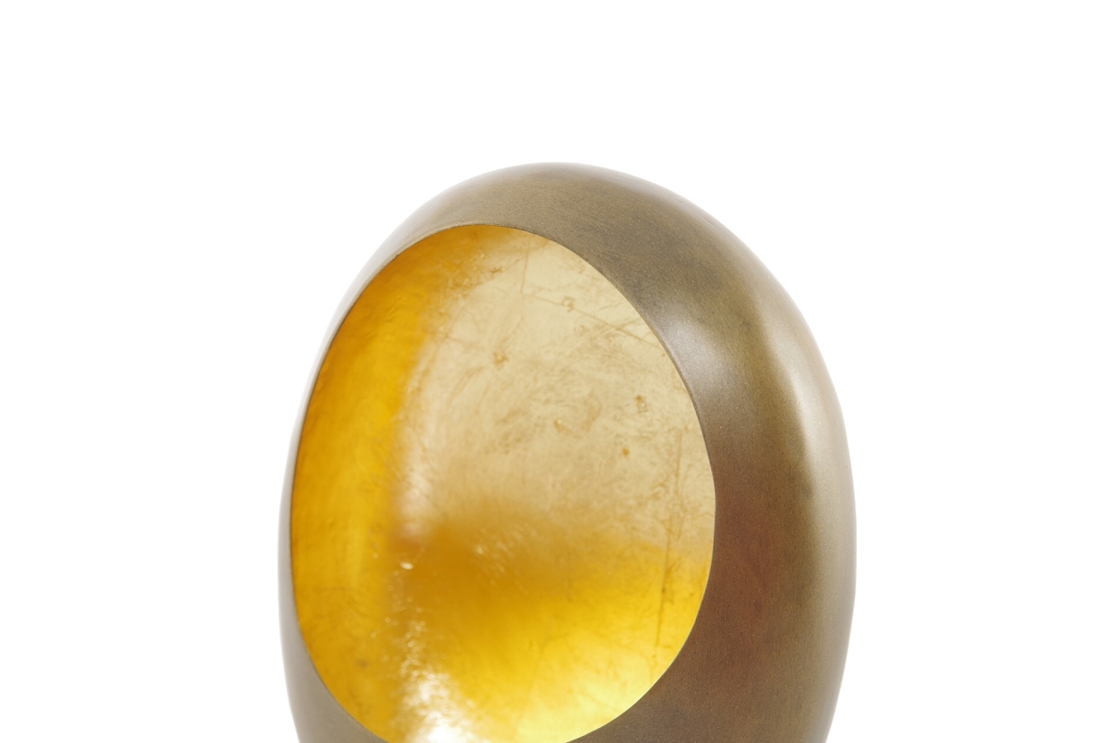 FC Metal Small Baburu Tea Light Holder Antique Brass Lxd Bv