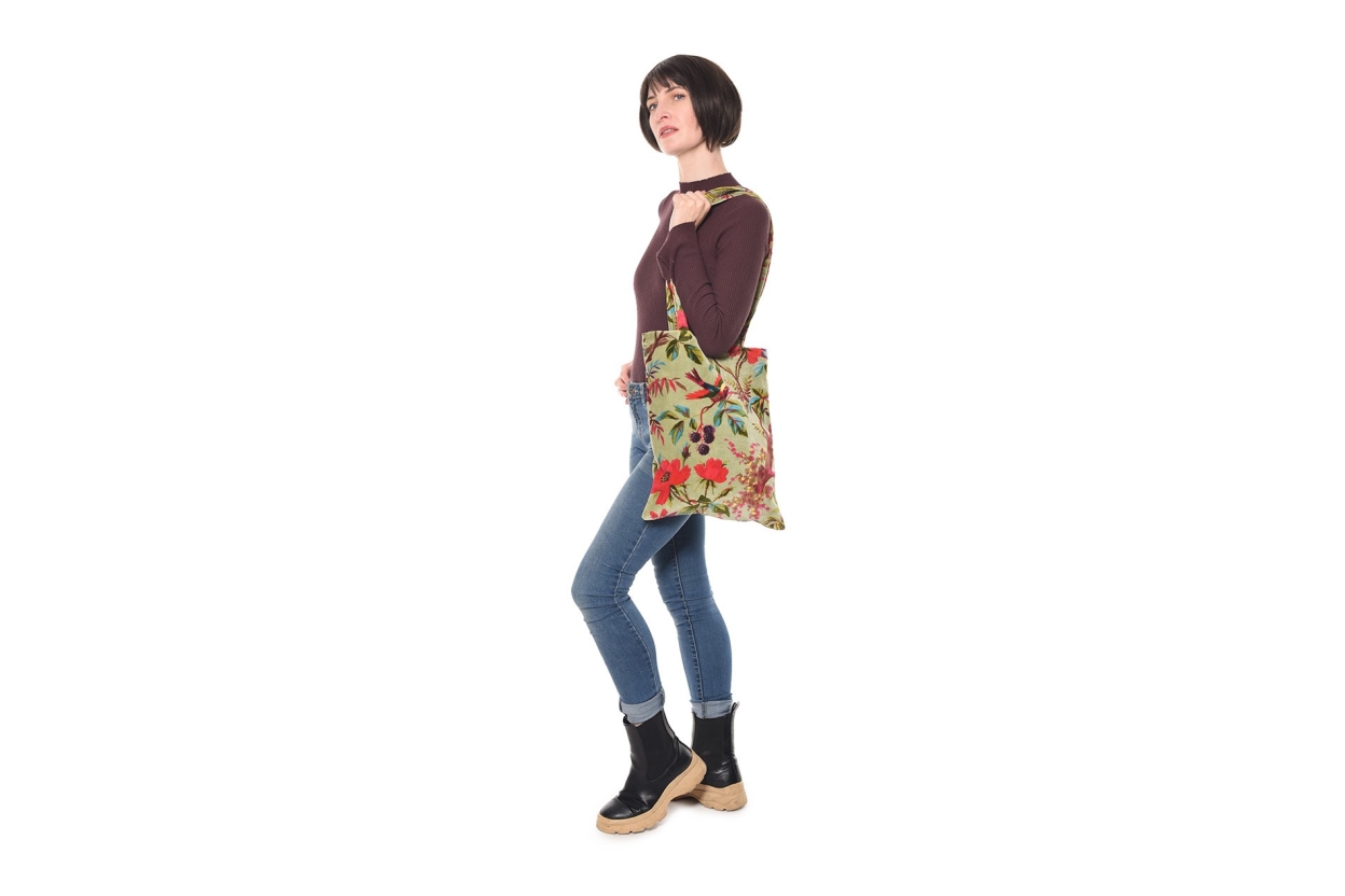 FC Paradise Tote Bag Olive Green Ku Fm