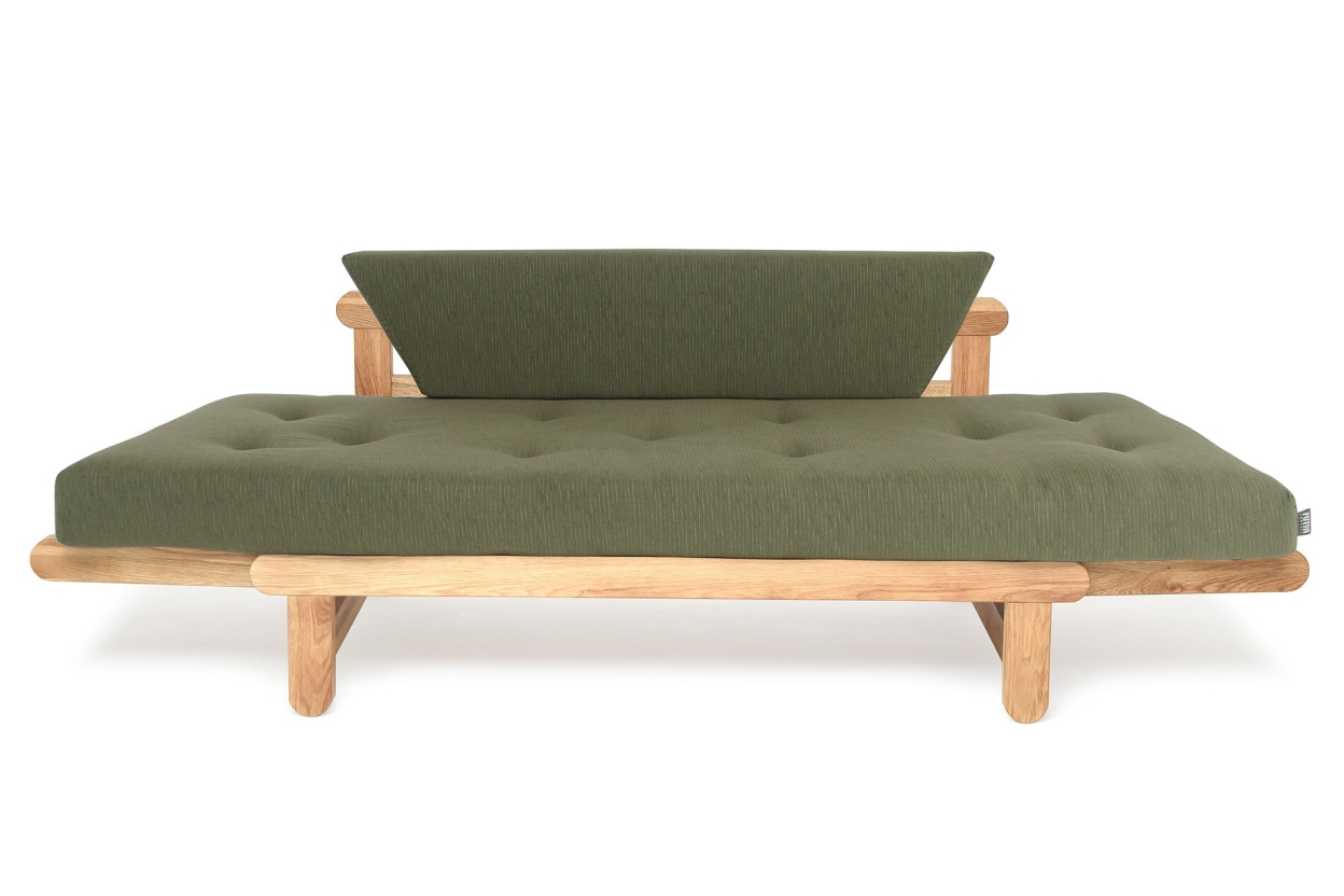 Oak Twingle Half Rib Green