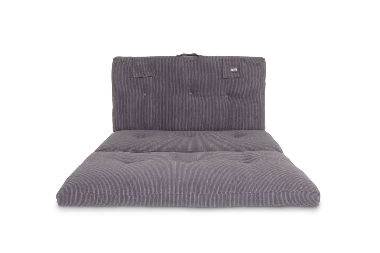 FC Lofa Sofa Half Rib Charcoal