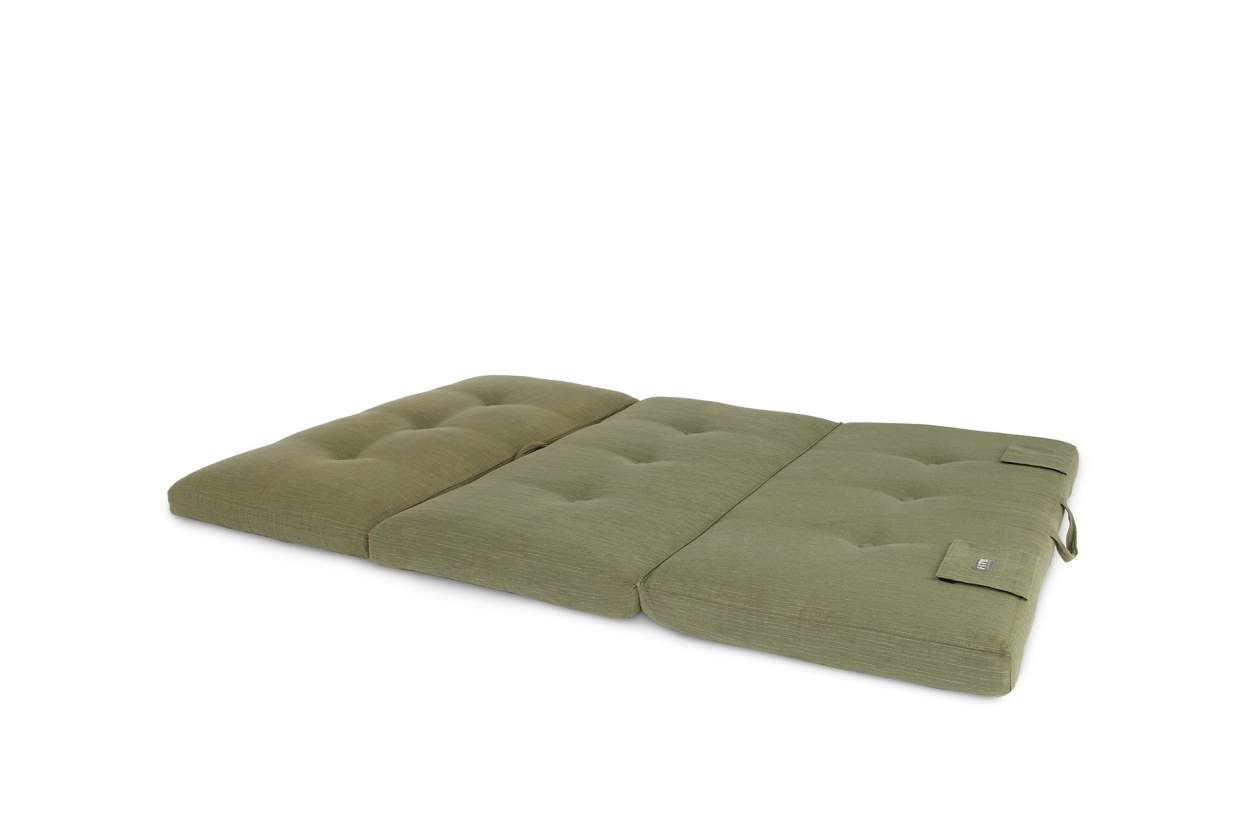 FC Lofa Sofa Half Rib Olive Green