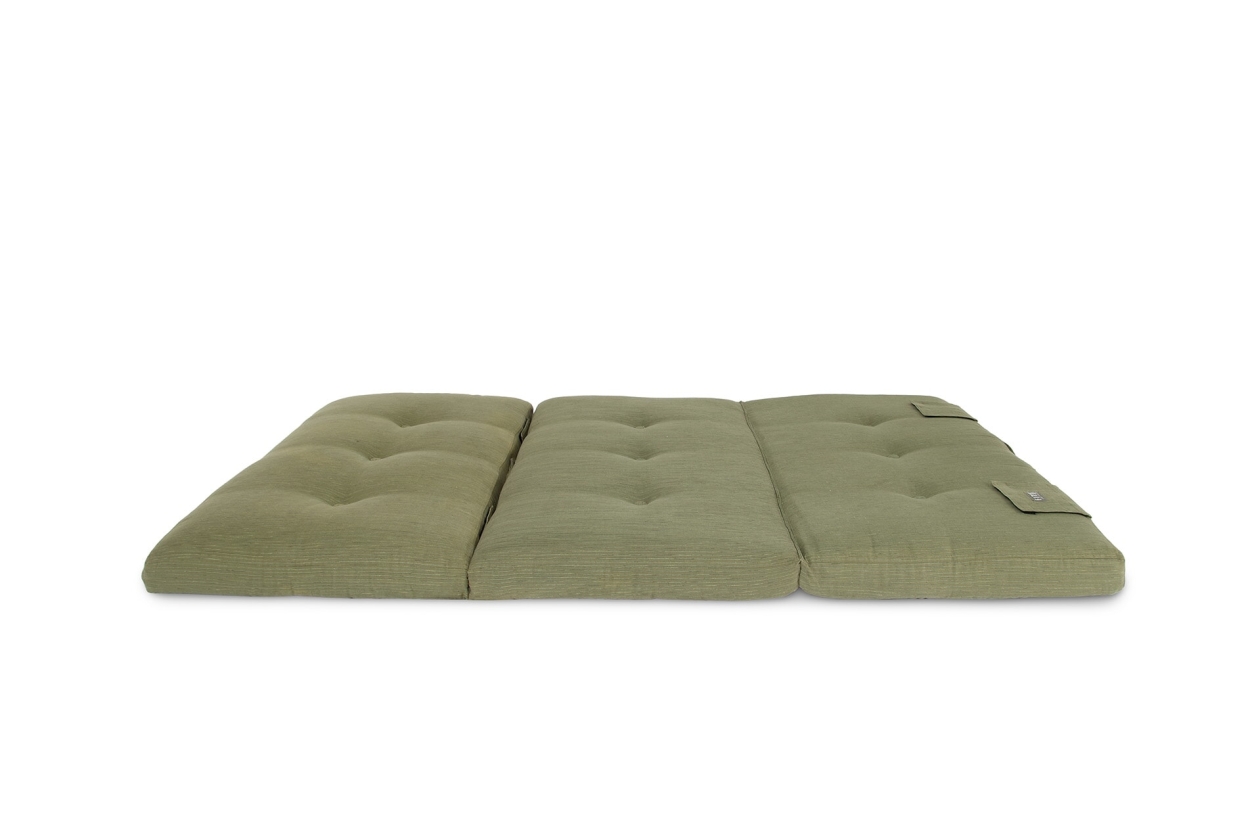 FC Lofa Sofa Half Rib Olive Green