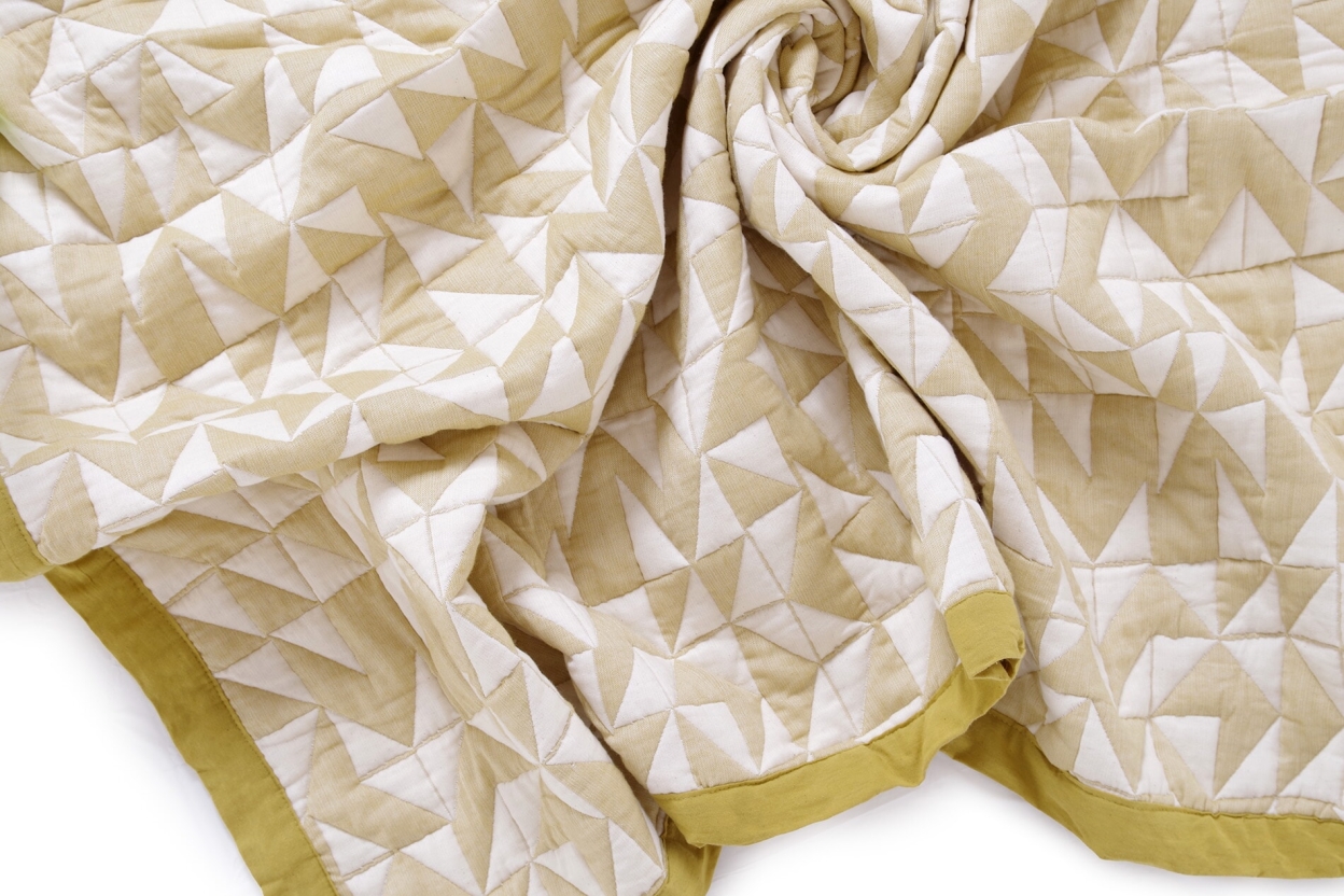 FC Origami Throw Dune Yellow Cpbh O