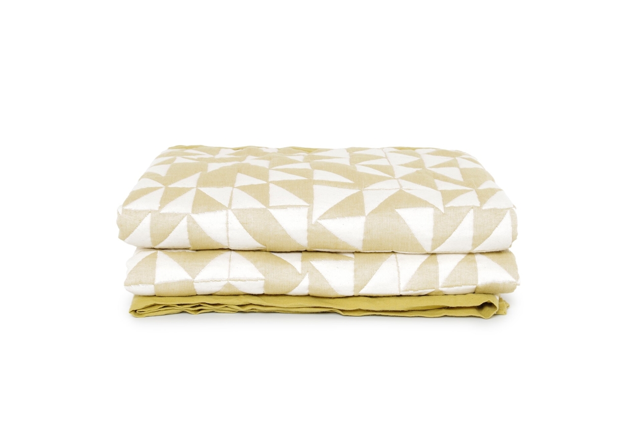FC Origami Throw Dune Yellow Dca Q