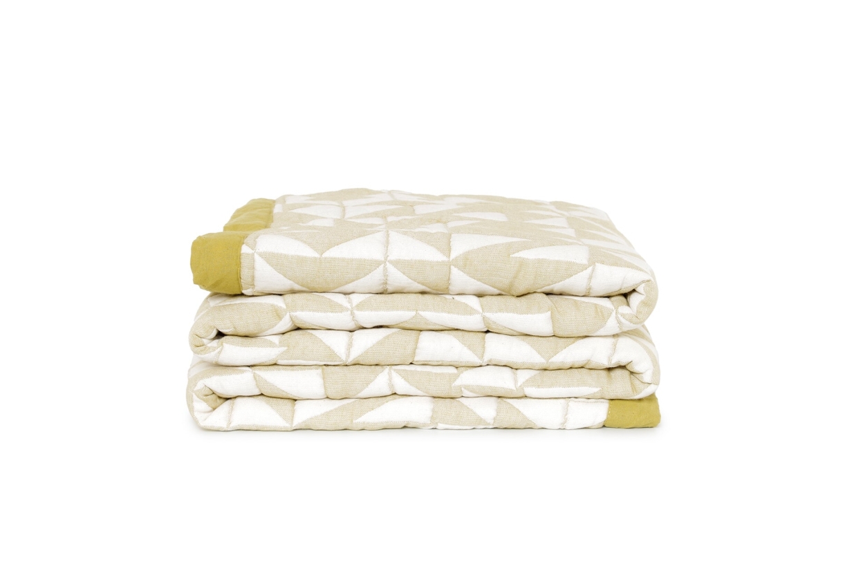 FC Origami Throw Dune Yellow Oqz Ch