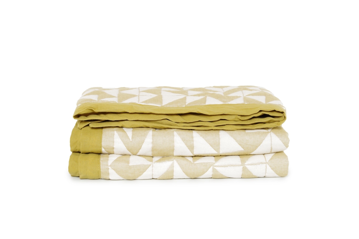 FC Origami Throw Dune Yellow Wlvl Zf