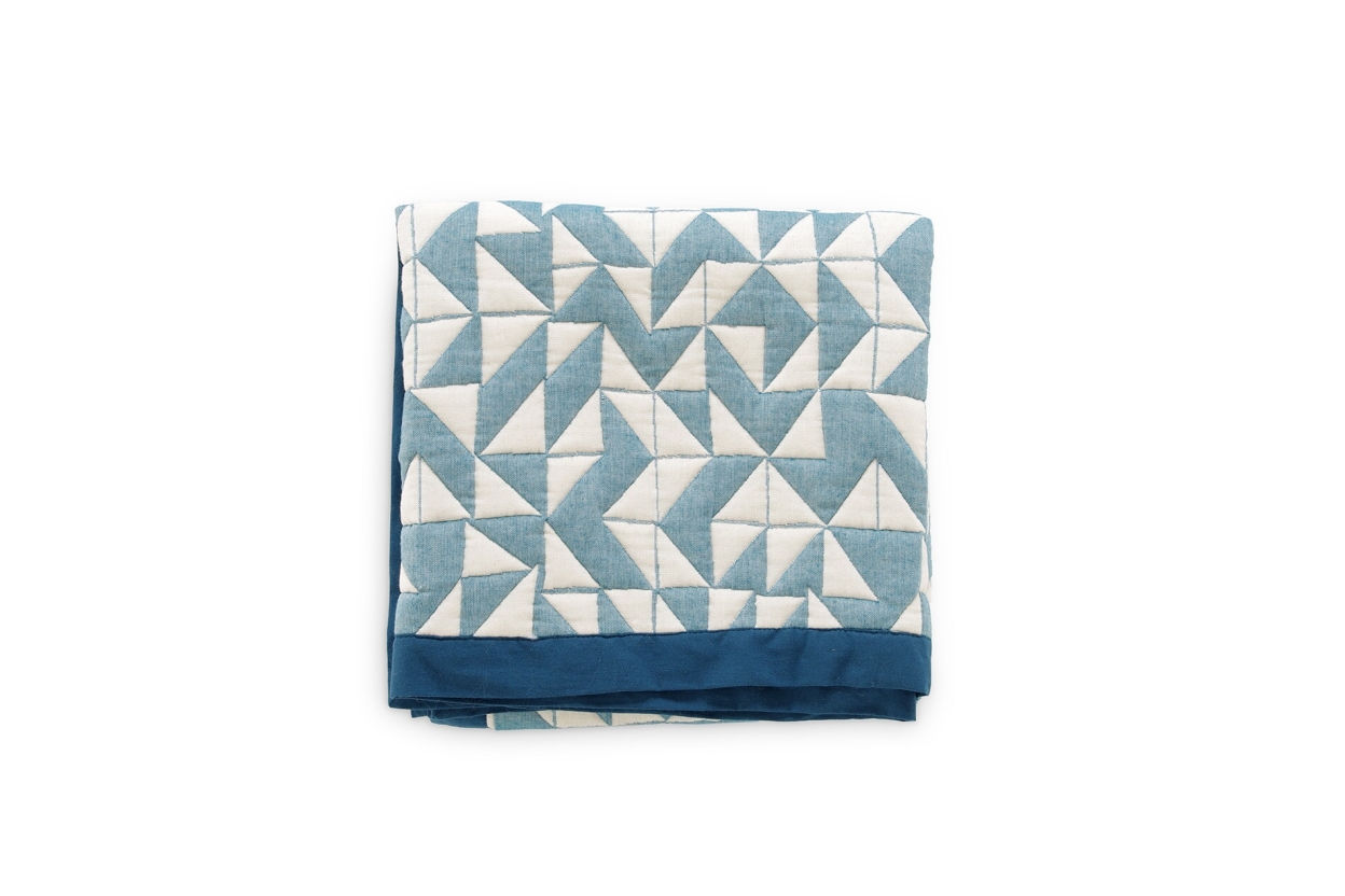 FC Origami Throw Oslo Blue