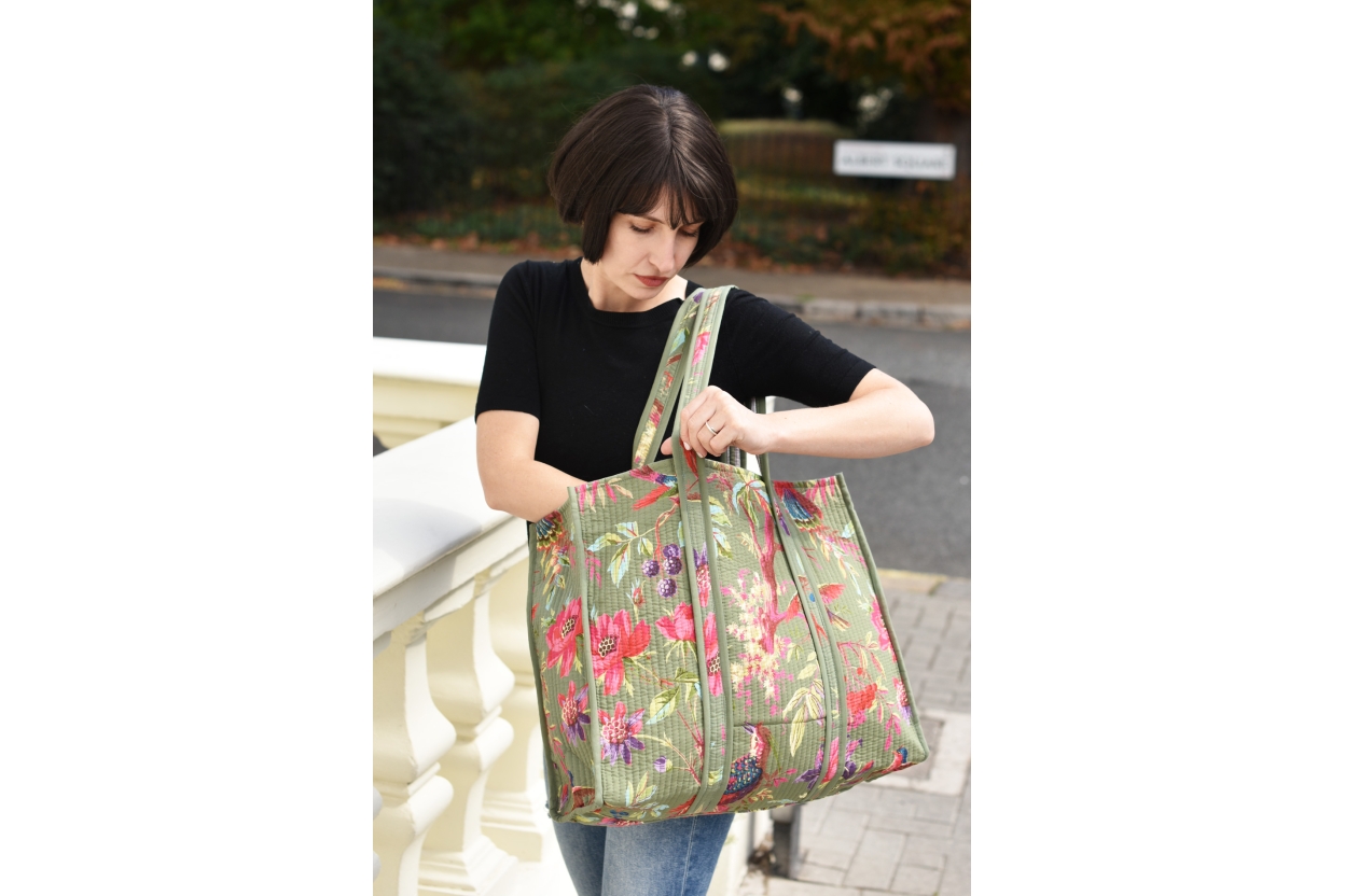 FC Paradise Shopper Bag Green AS LS
