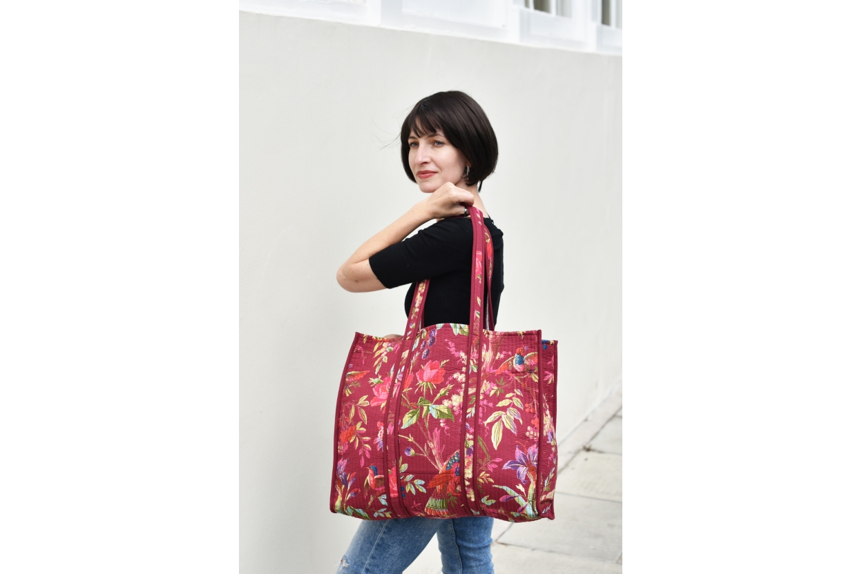 FC Paradise Shopper Bag Red AS LS