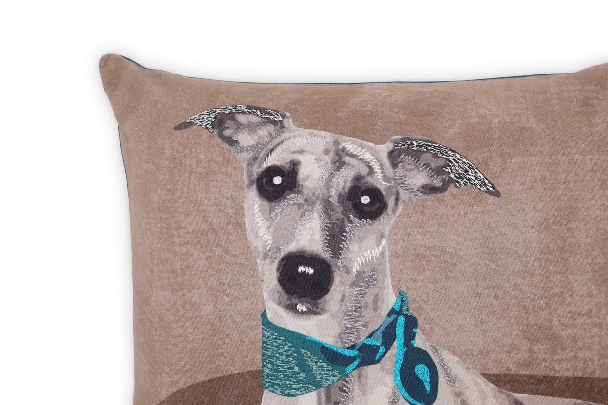 FC Whippet Cushion Cover X