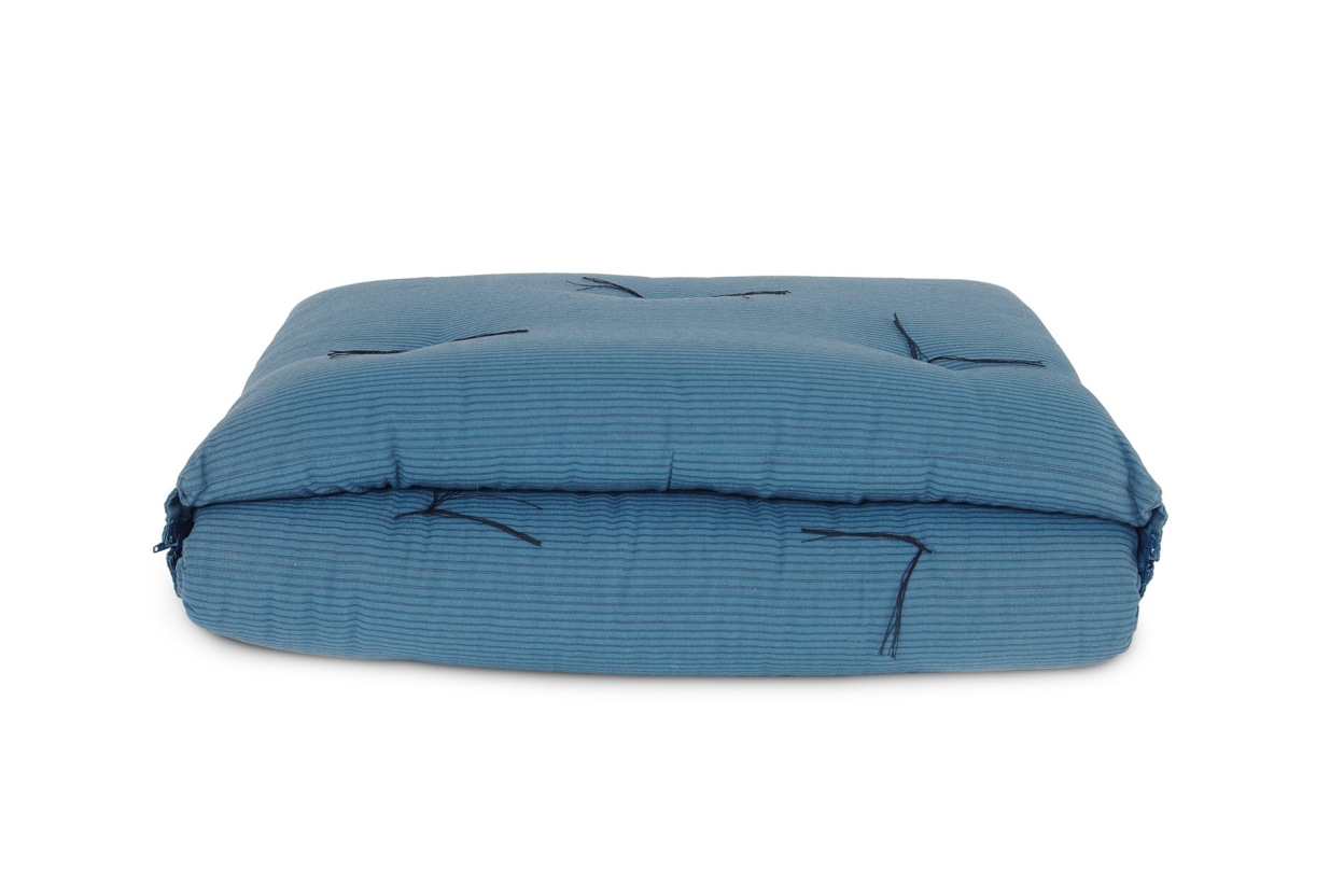 FC Zip Up Half Rib Oslo Blue Es Fc