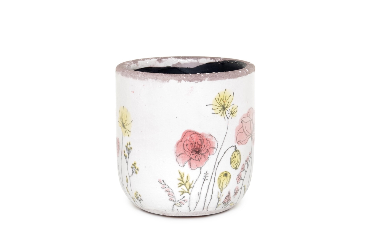 FC Poppies Plant Pot Eks