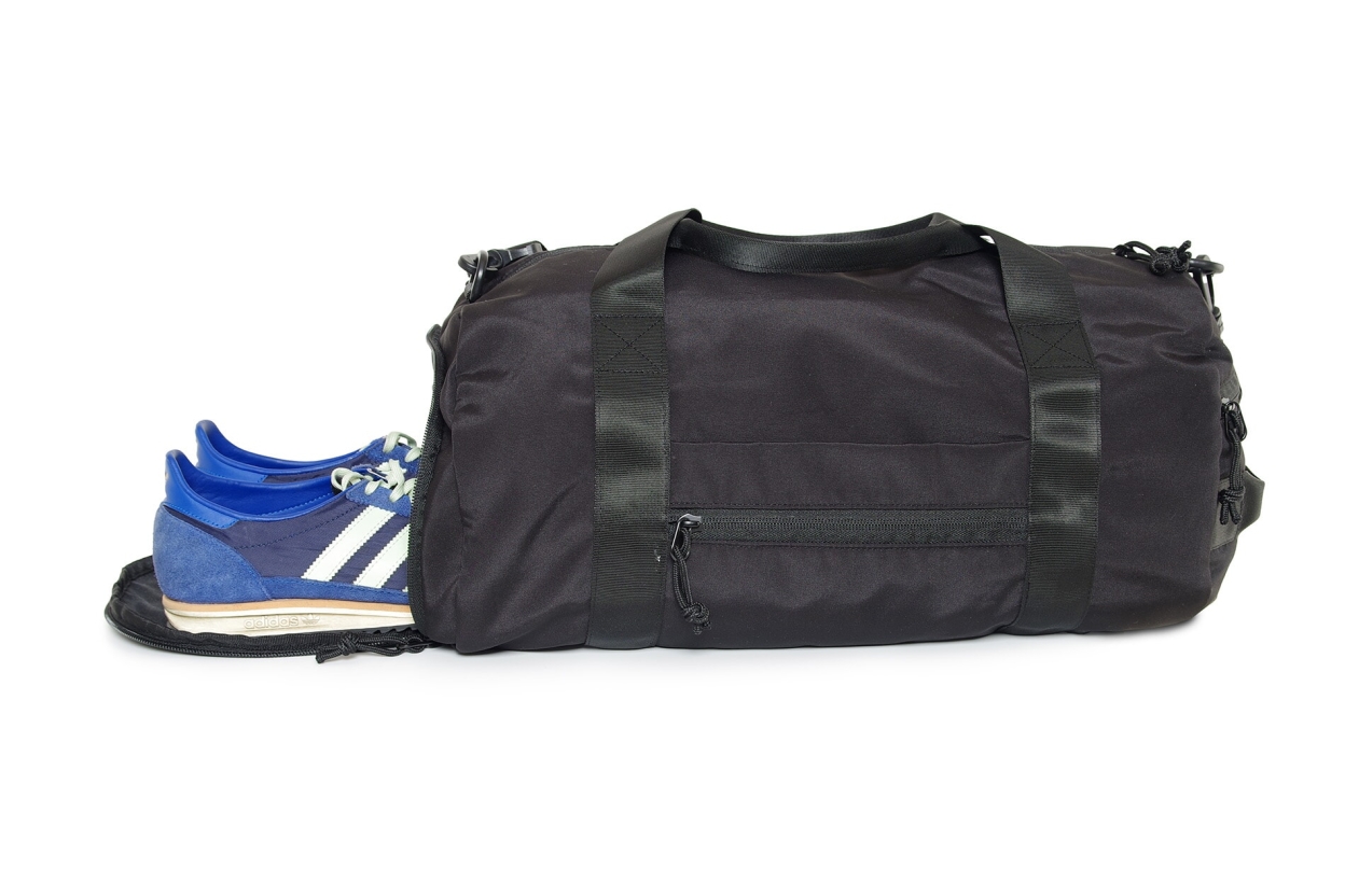 FC Ryokou Gym Bag With Shoe Pocket Black