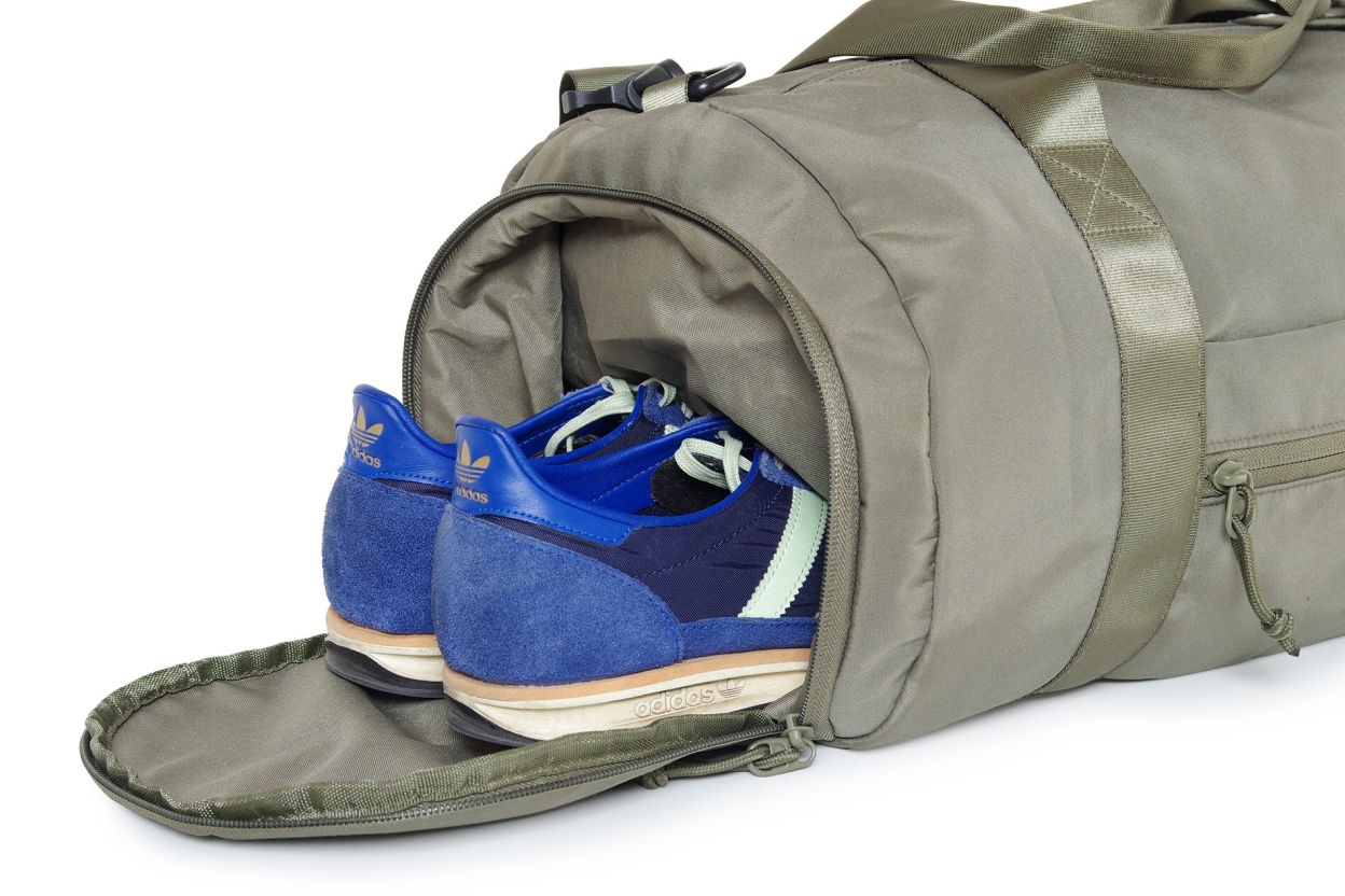 FC Ryokou Gym Bag With Shoe Pocket Olive Green