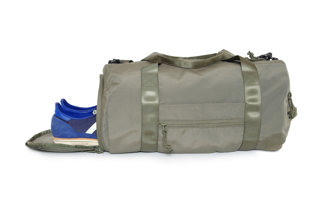 FC Ryokou Gym Bag With Shoe Pocket Olive Green