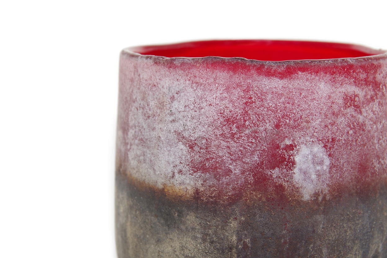 Lumo Glass Mijas Tea Light (Garnet)