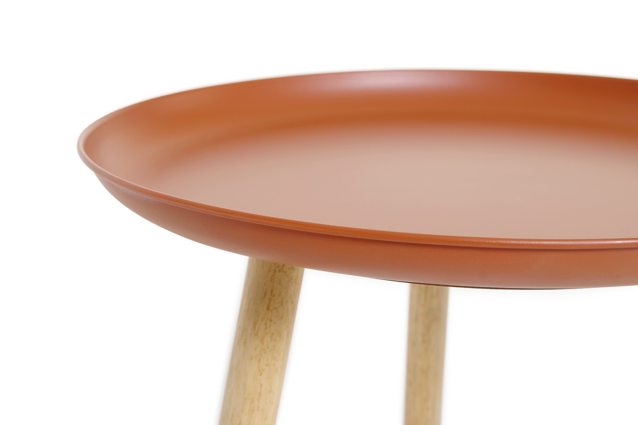 FC Disuku Metal Tables Terracotta