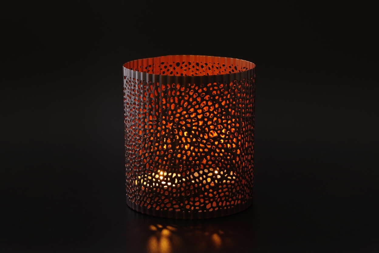 FC Fureto Metal Tea Lights Copper