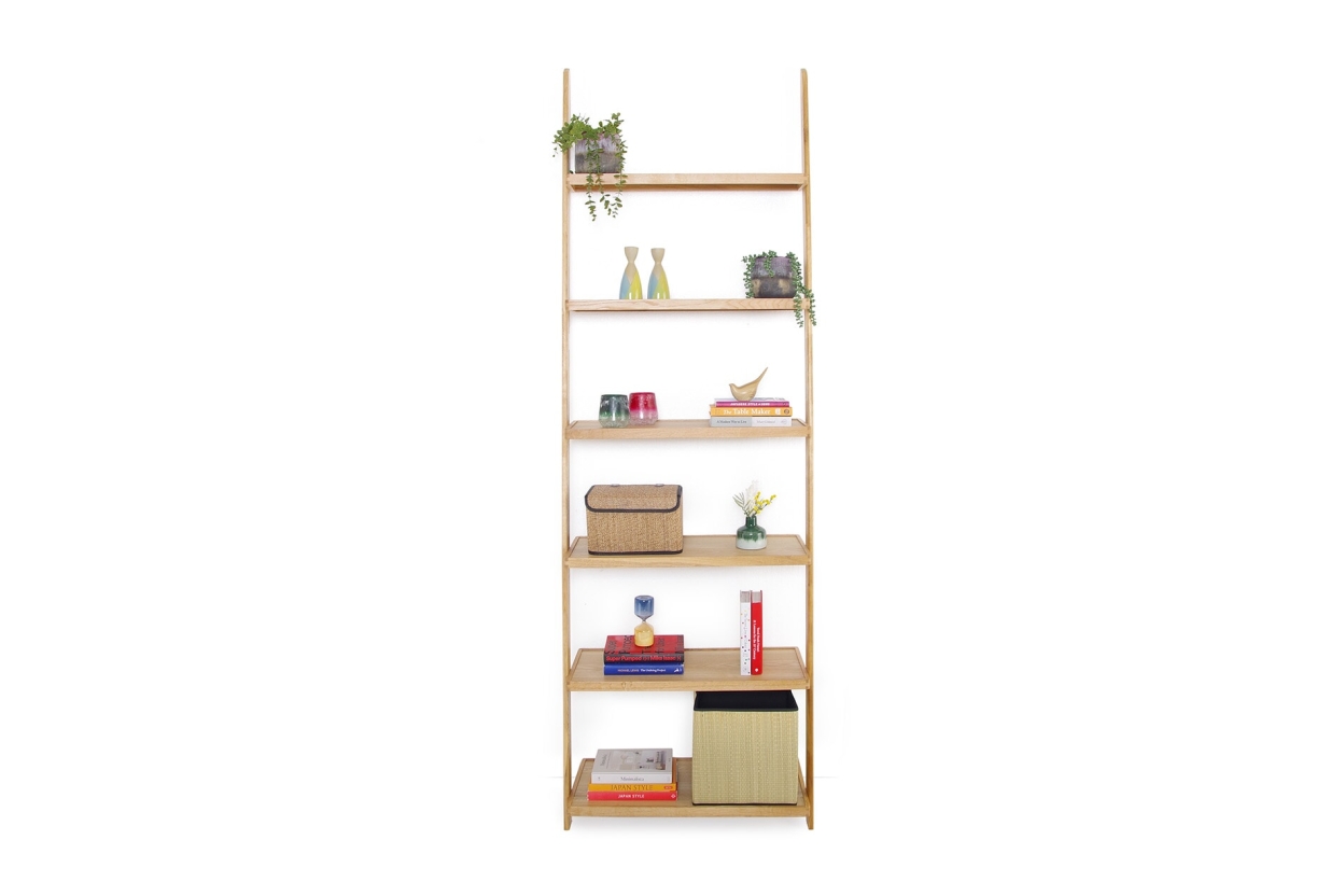 FC Tall Leaning Ladder Shelves