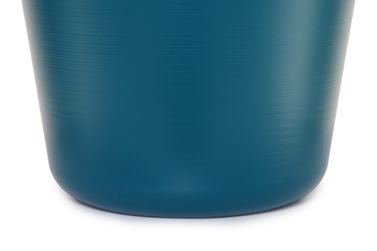 FC Circe Metal Plant Pots Oslo Blue