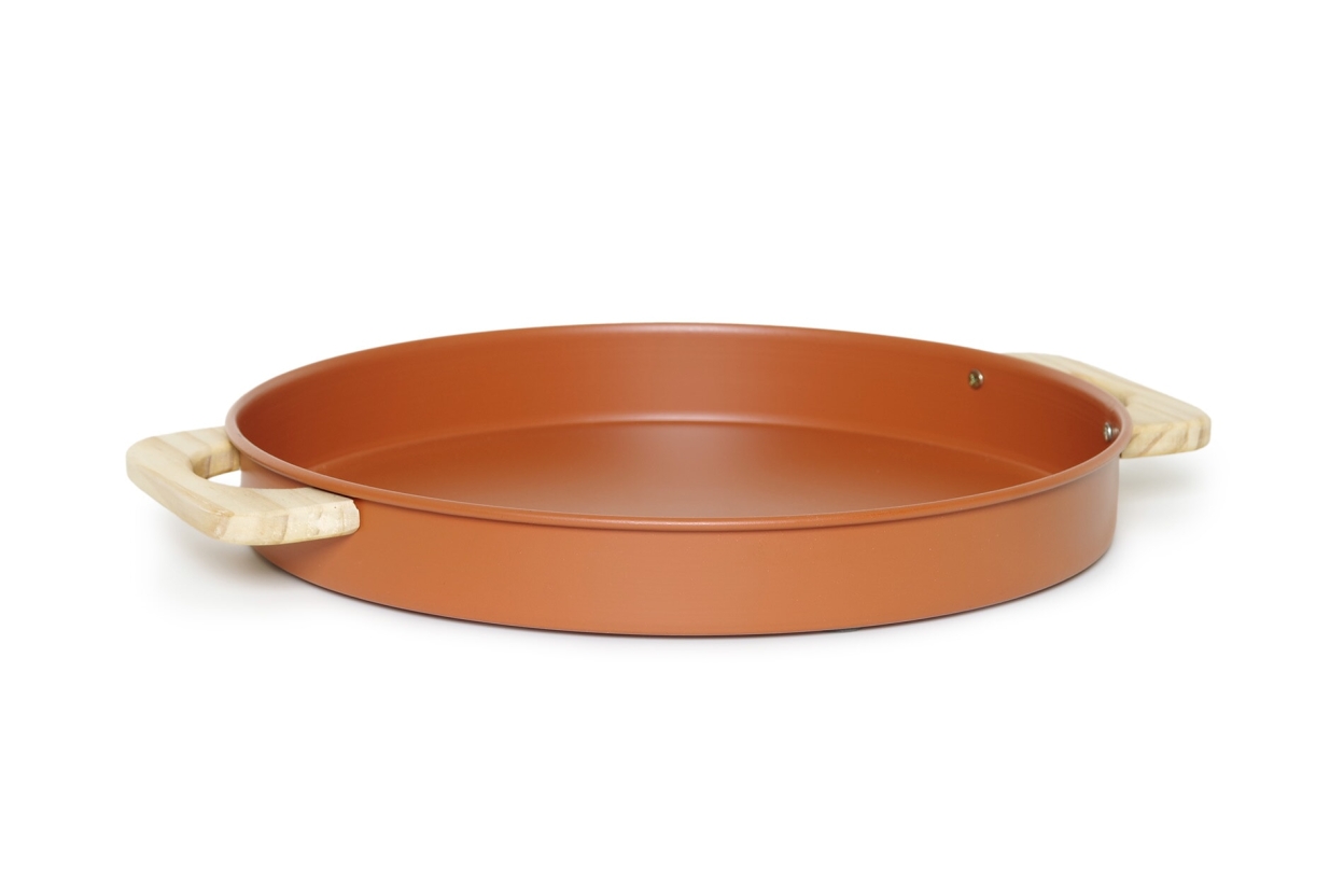 FC Totte Metal Trays Terracotta