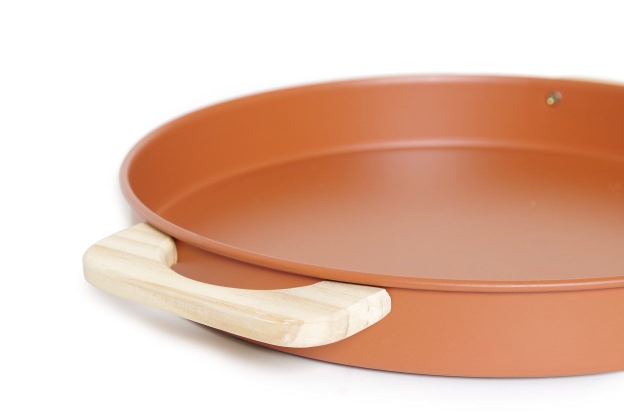 FC Totte Metal Trays Terracotta