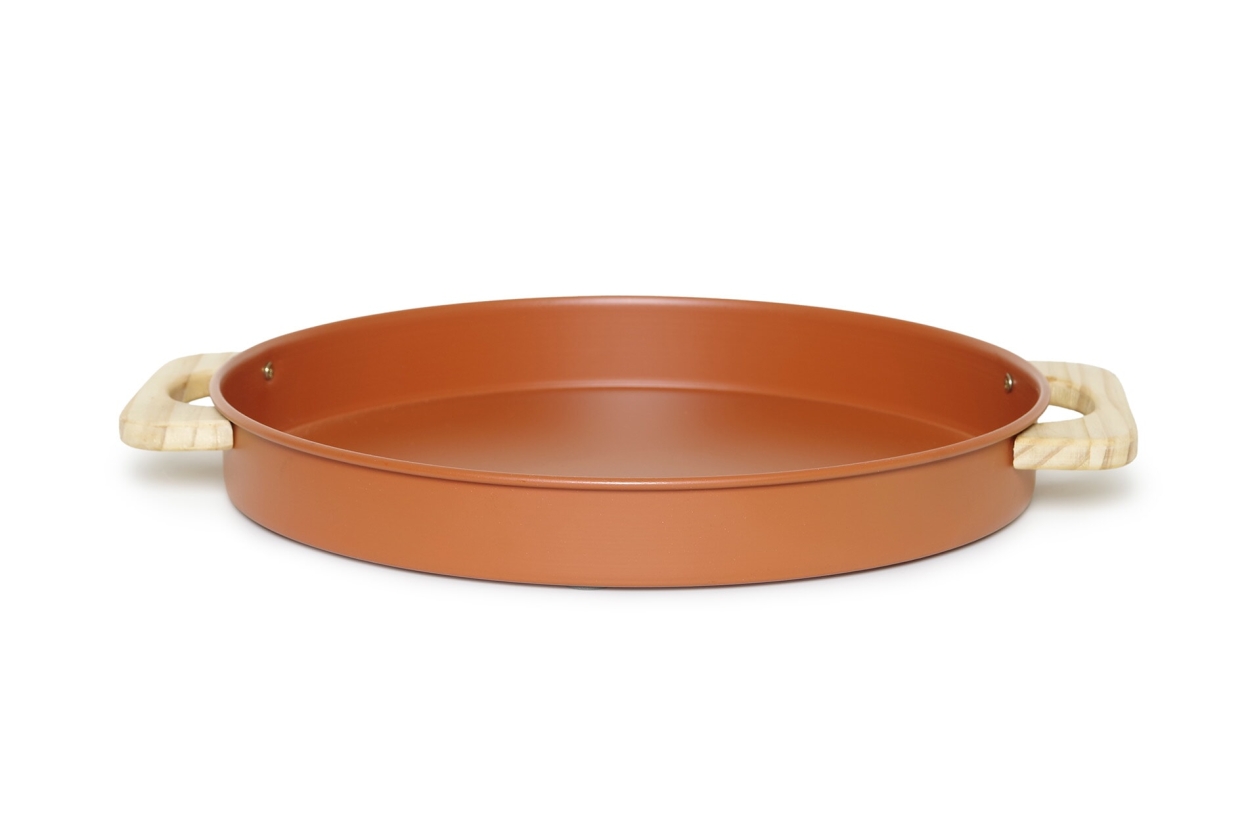 FC Totte Metal Trays Terracotta Tpg Gs