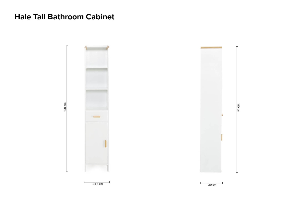 Hale Tall Bathroom Cabinet