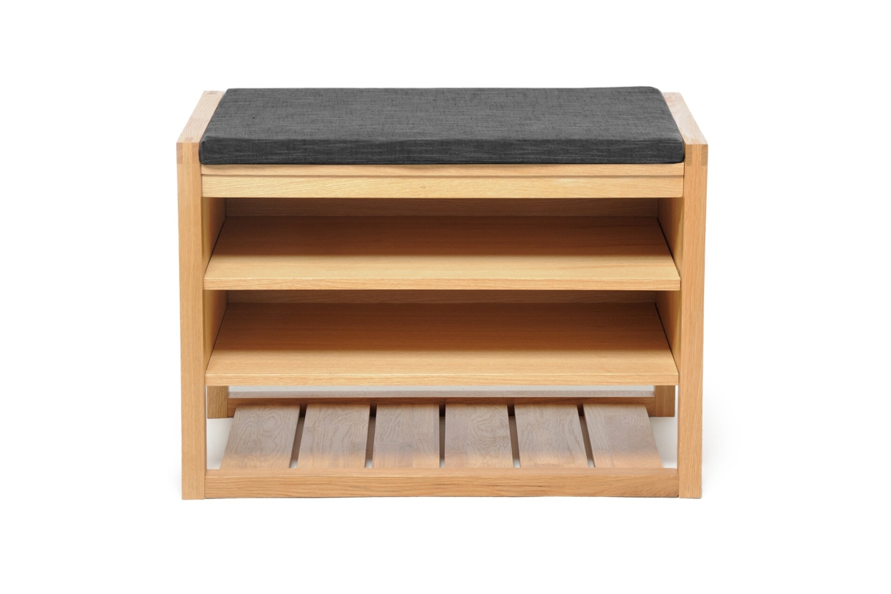Hallway Bench Charcoal