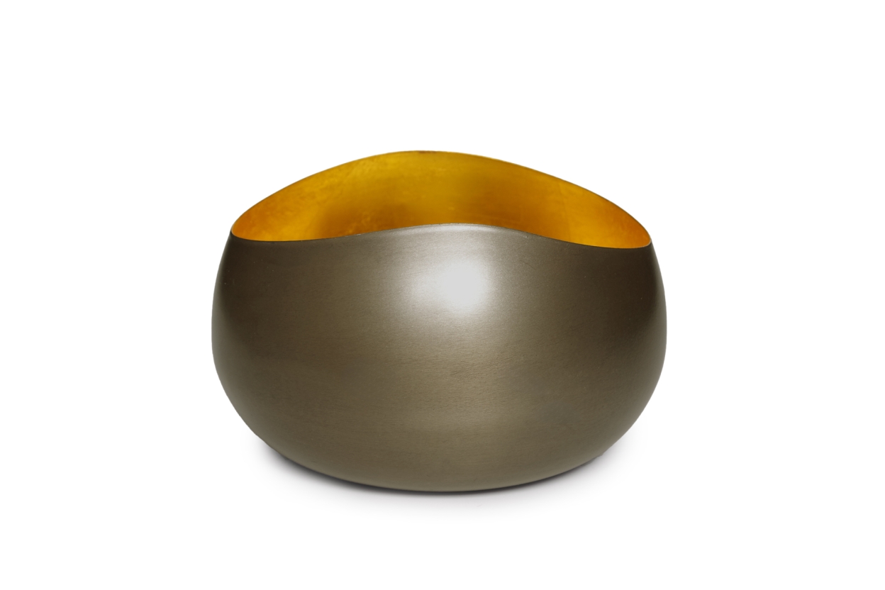 FC Suropu Tea Light Holder Antique Brass Njsx