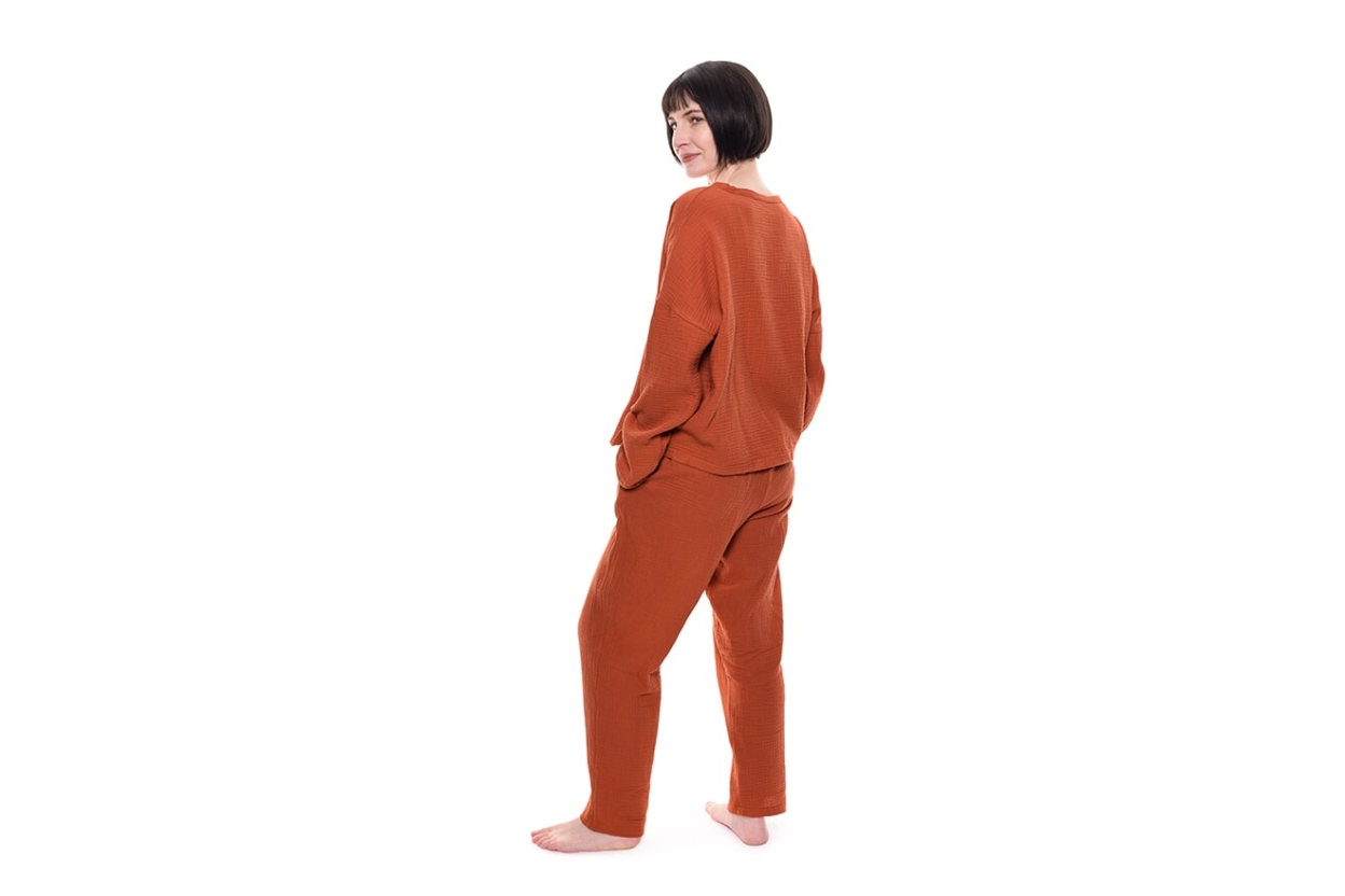 FC Itoko Pyjama Set Ocher