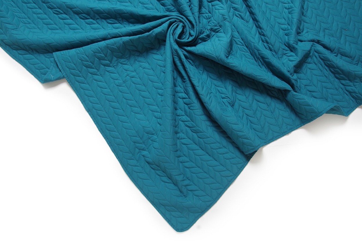 FC Mori Quilted Bedspread Dark Teal N