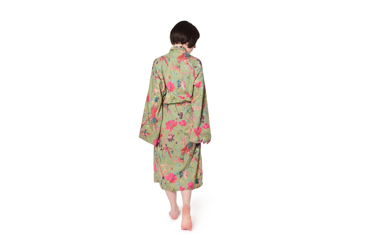 FC Paradise Cotton Bathrobe Aspen Green