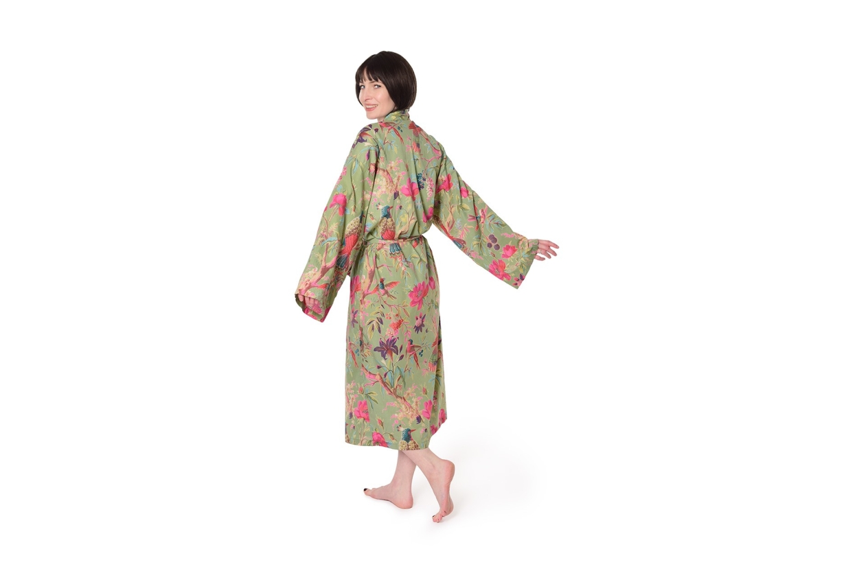 FC Paradise Cotton Bathrobe Aspen Green