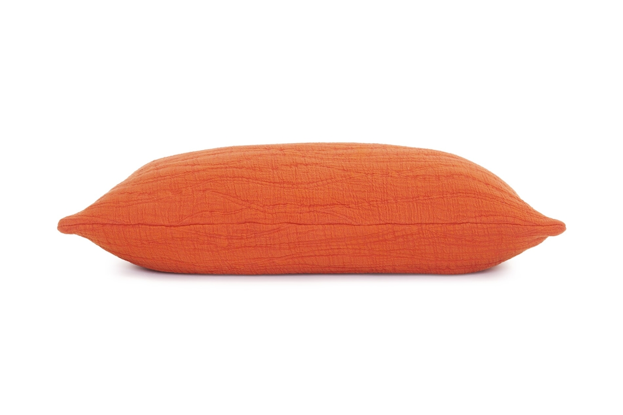 FC Ripple Weave Cushion Ochre